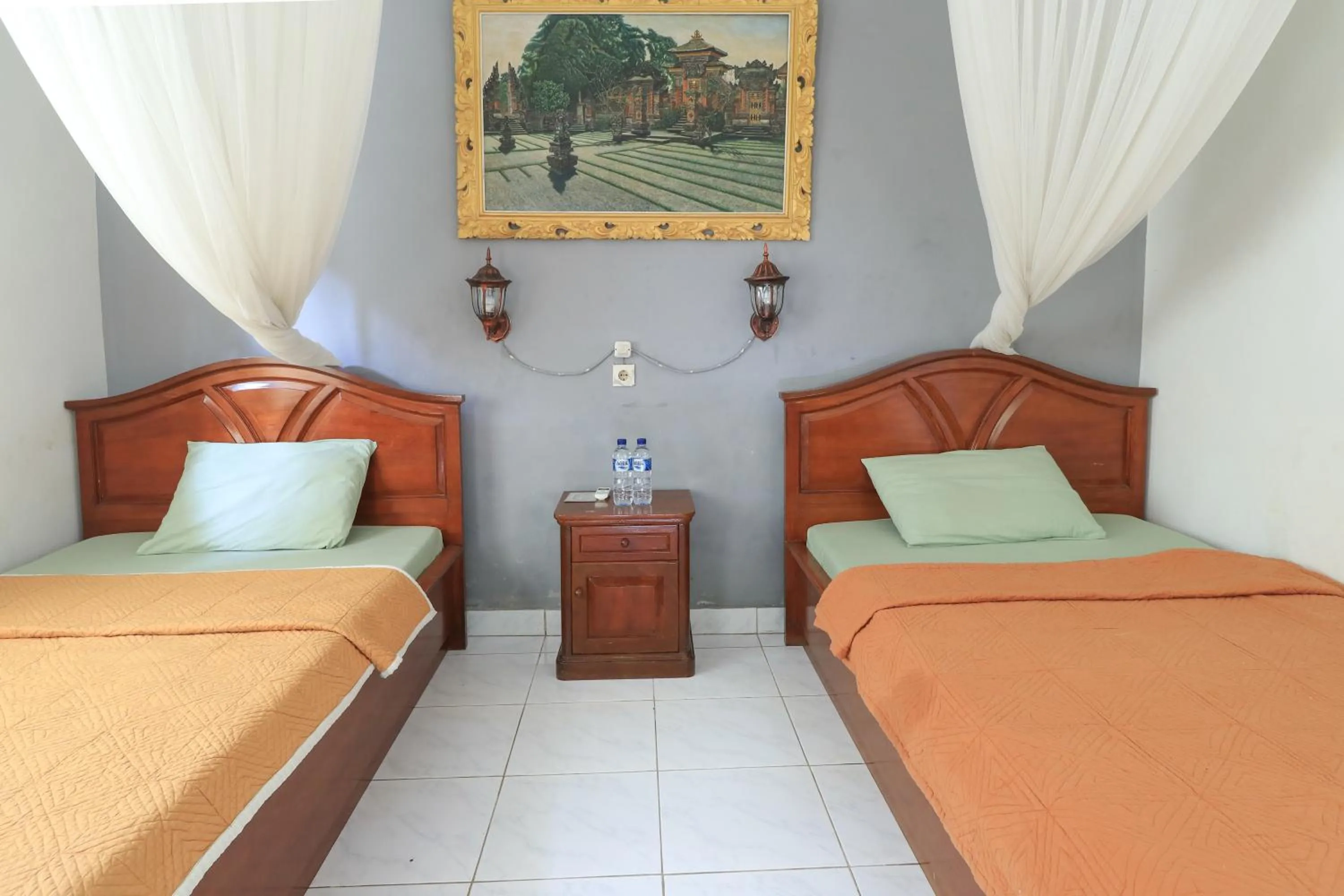 Bed in Yuliati House Ubud