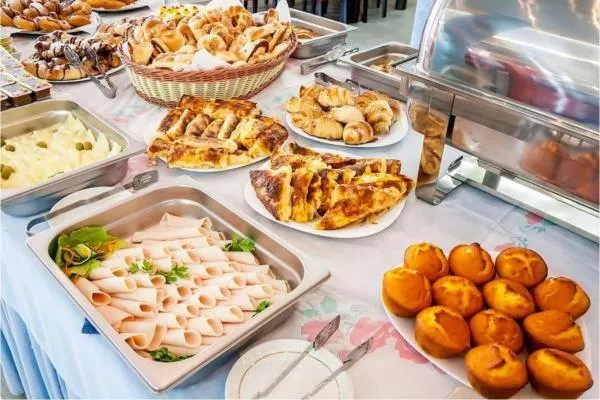 Buffet breakfast in Hotel Lion
