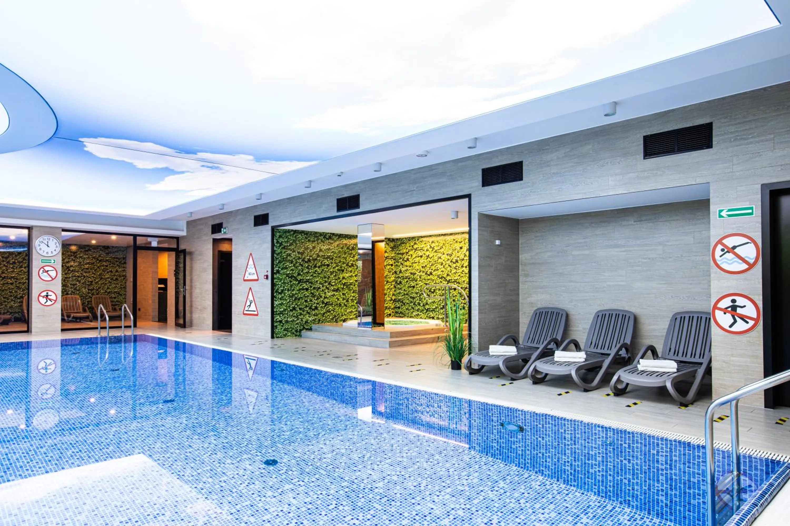 Swimming pool in Hotel Crocus