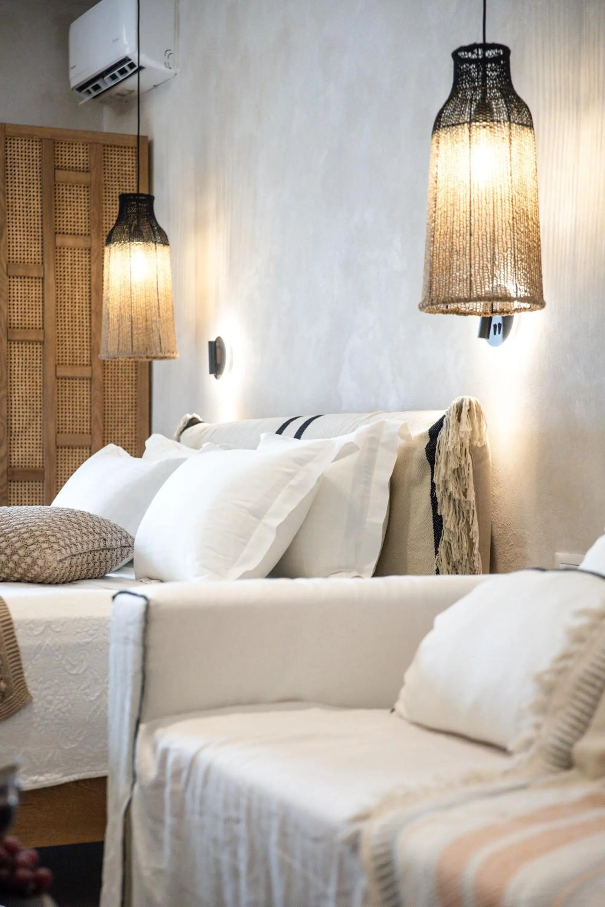 Bed in TERRA FOS NAXOS STUDIOS