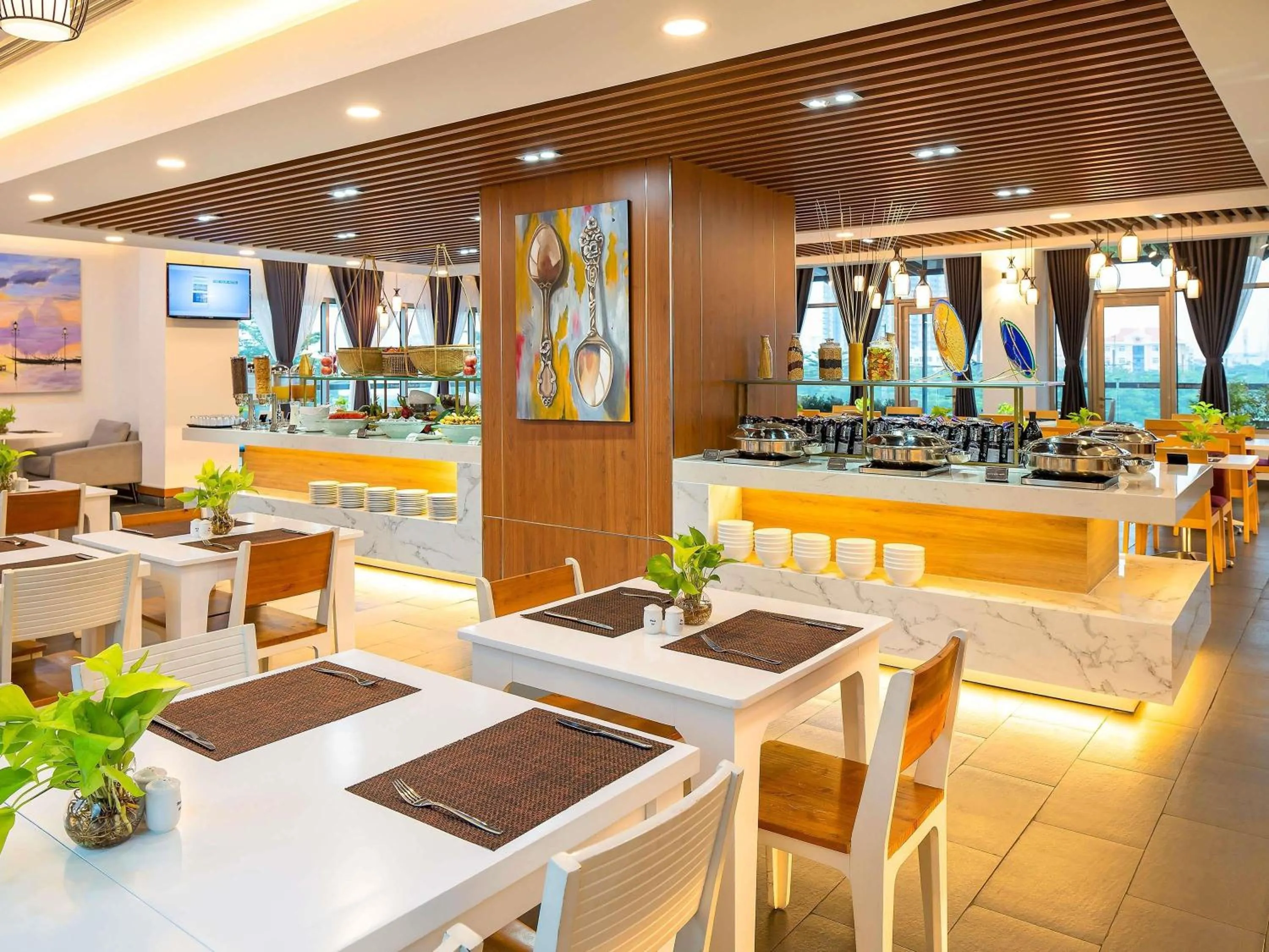 Breakfast in Ibis Saigon South