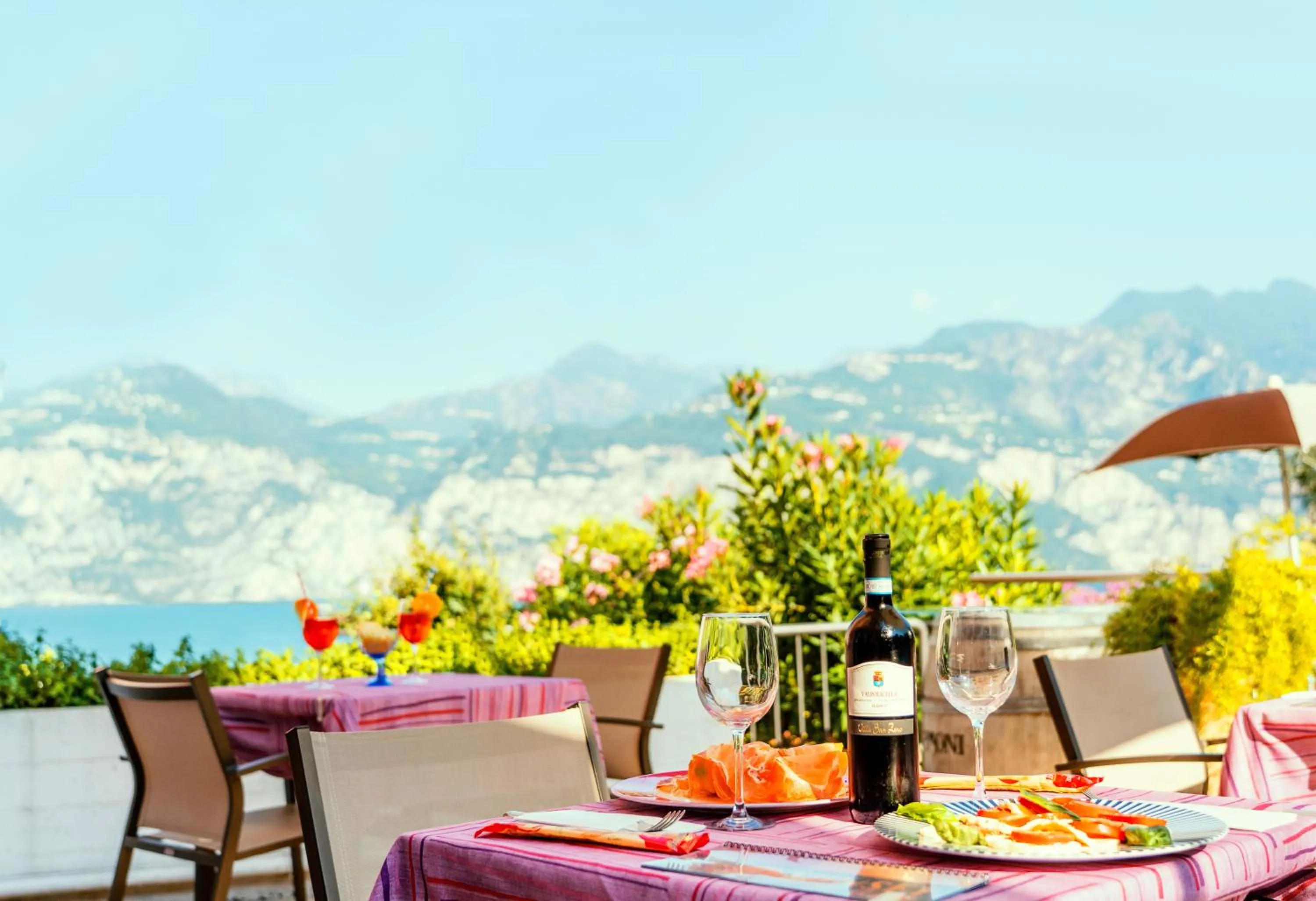 Food close-up in Hotel Antonella