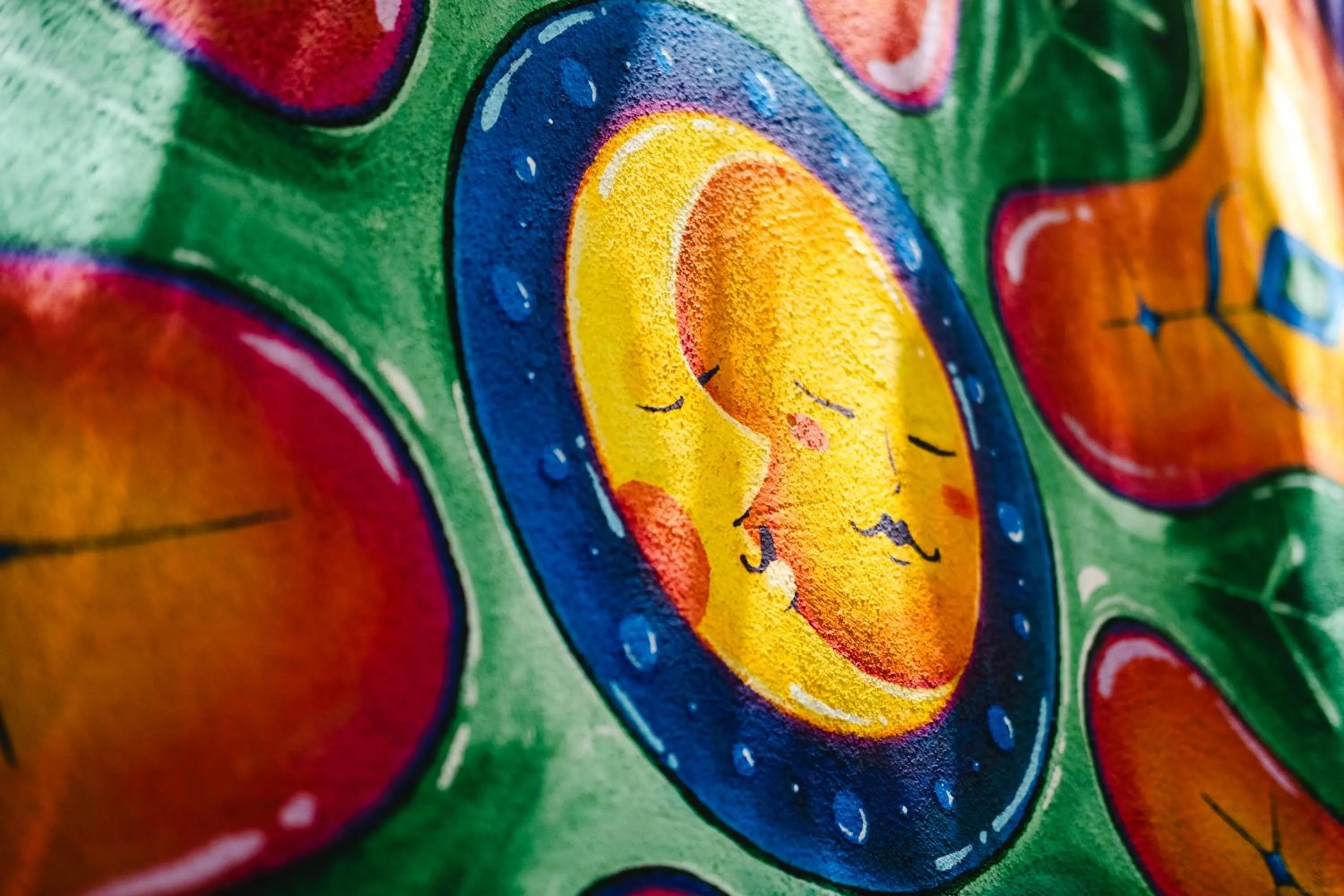 Decorative detail in Hokhmah Heart Hotel