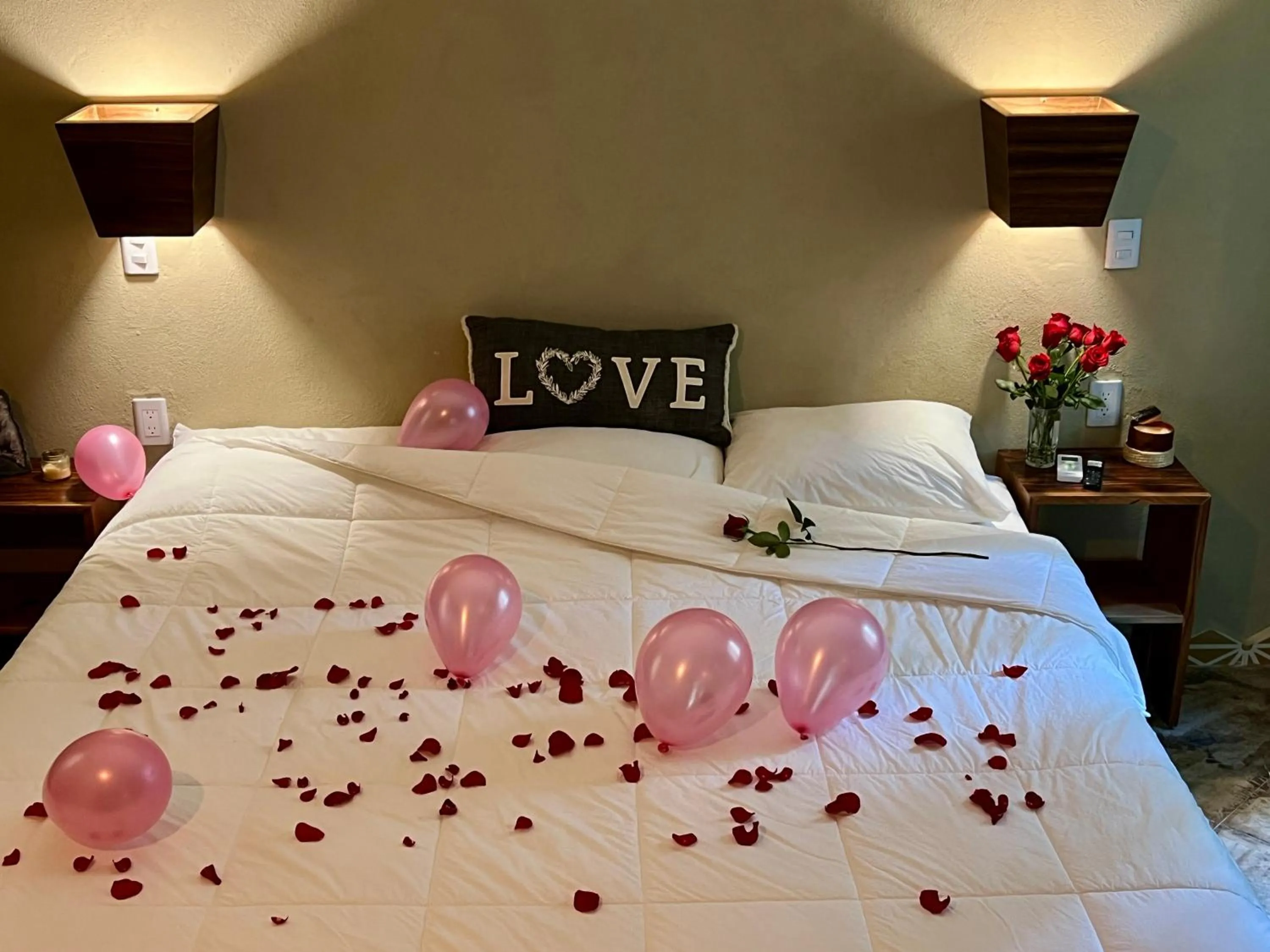 Bed in Hokhmah Heart Hotel