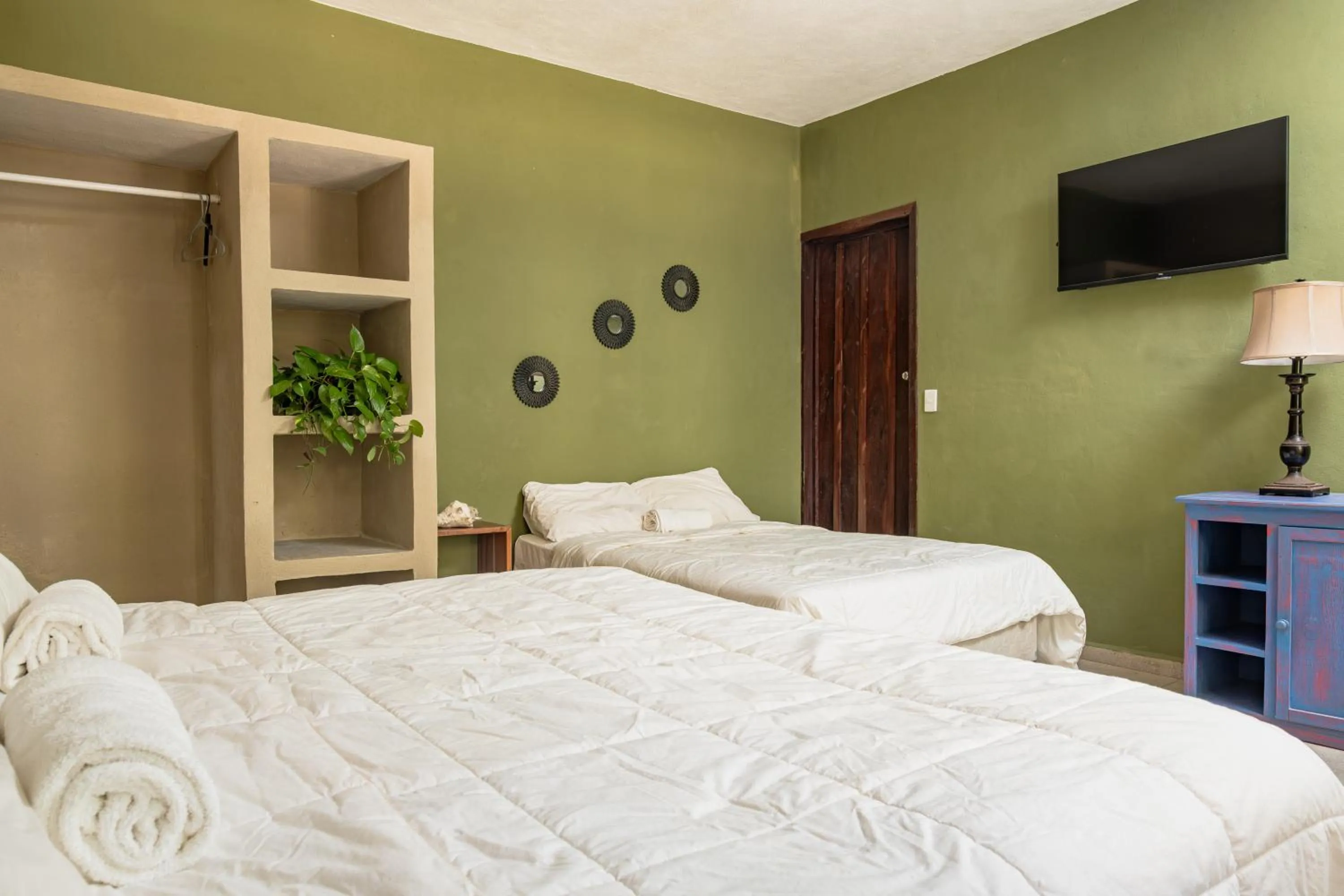 Bed in Hokhmah Heart Hotel