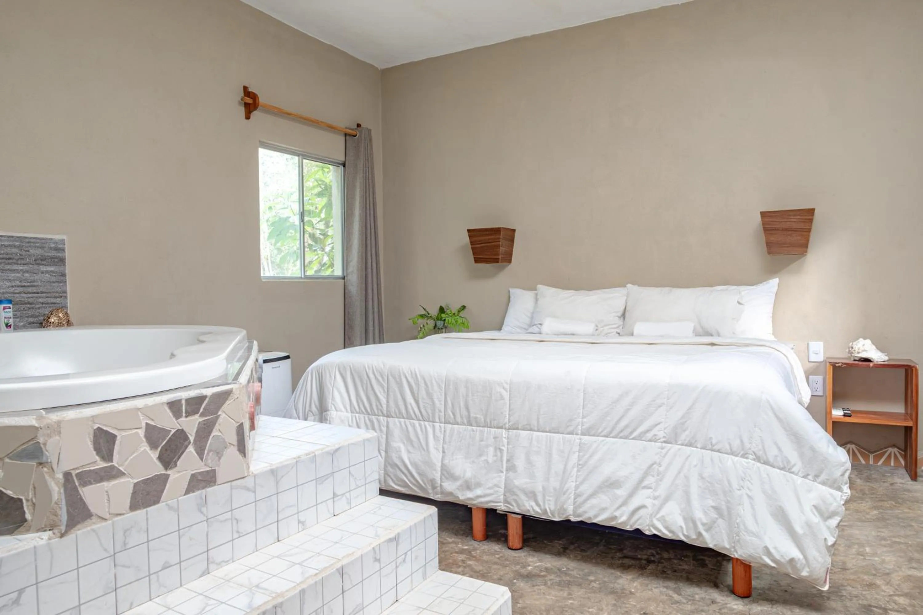 Bed in Hokhmah Heart Hotel