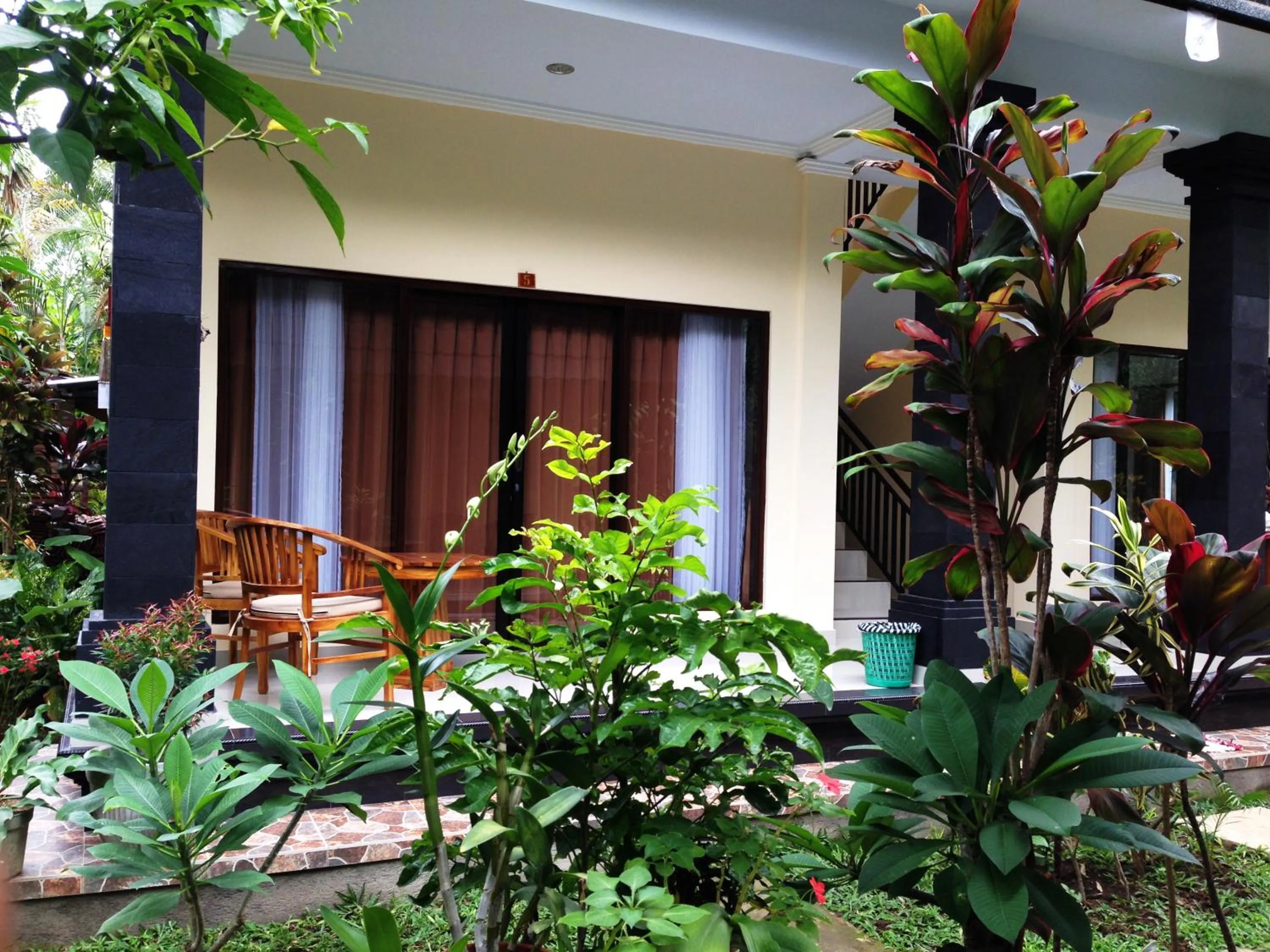 Garden in Pondok Bambu Homestay