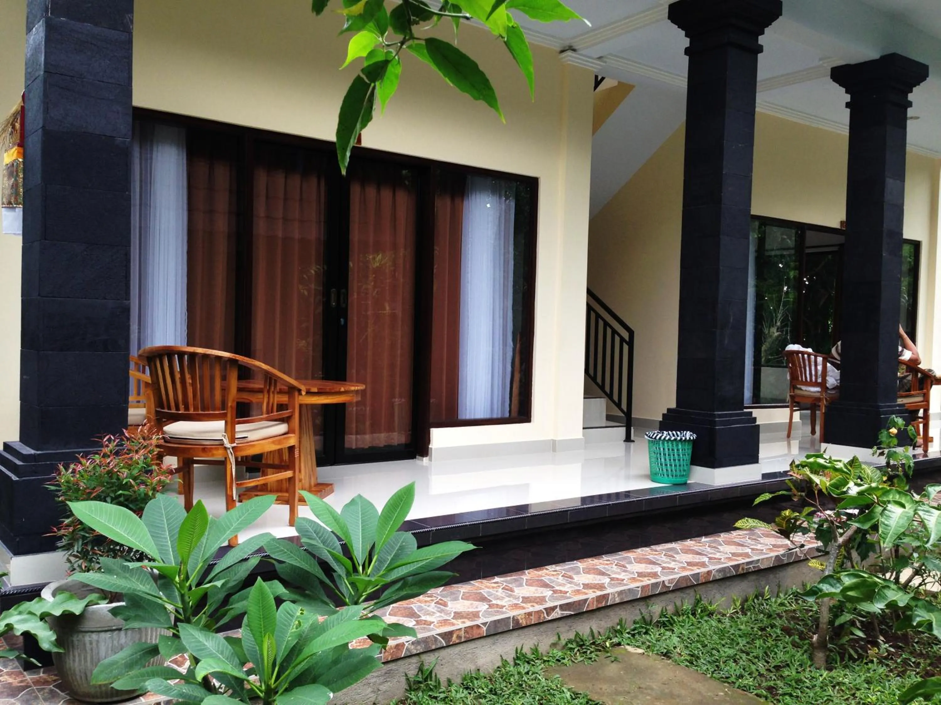 Balcony/Terrace in Pondok Bambu Homestay