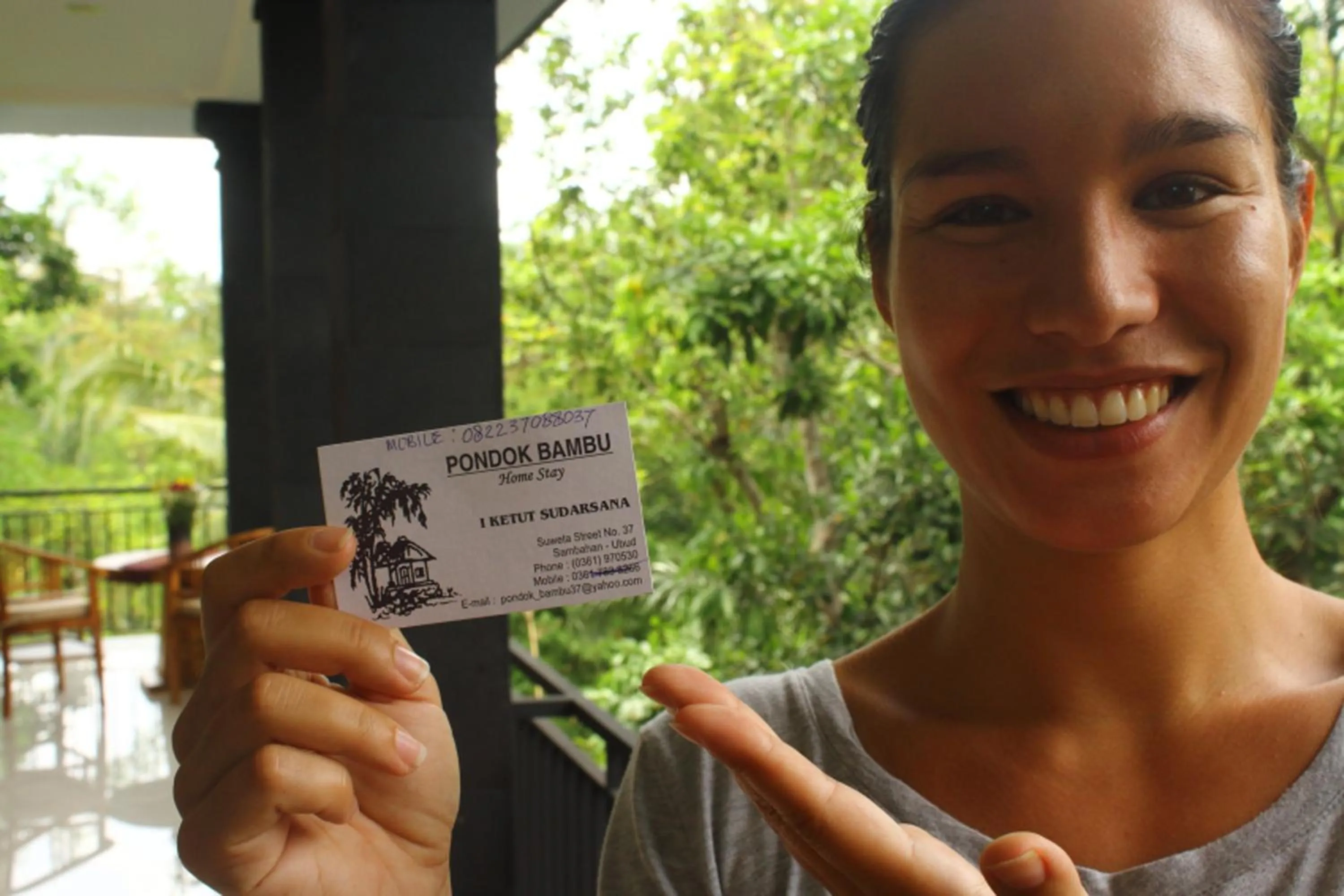 Guests in Pondok Bambu Homestay