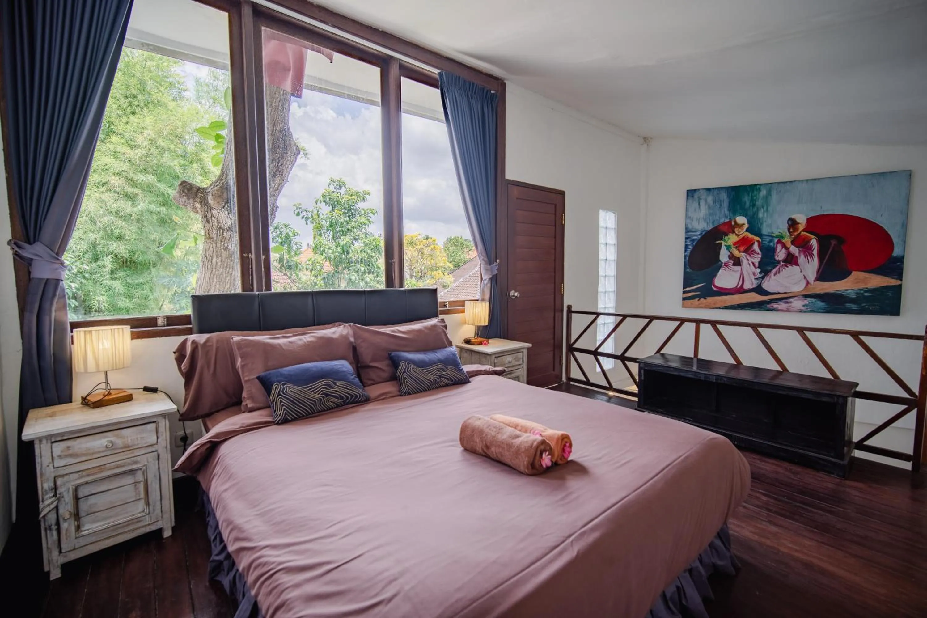 Bed in The Onion Collective