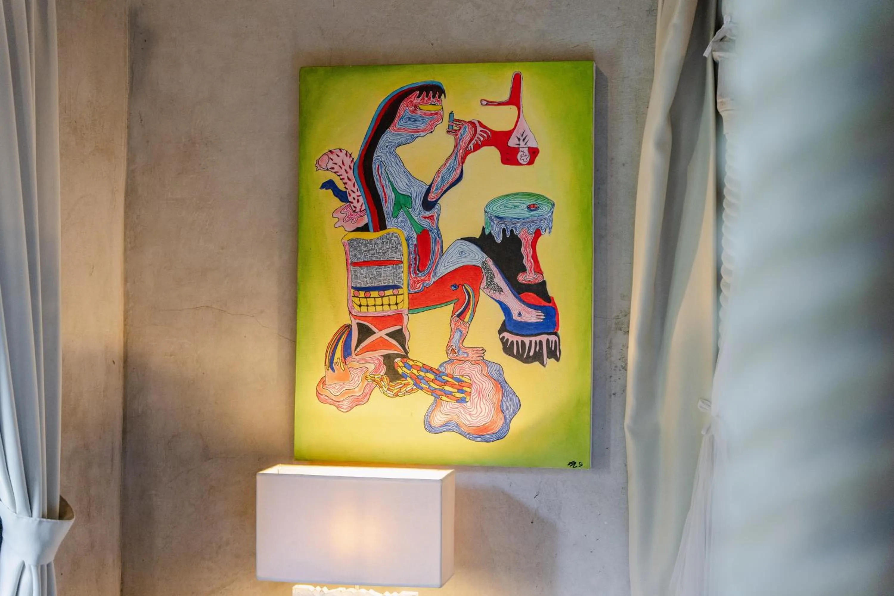 Decorative detail in The Onion Collective