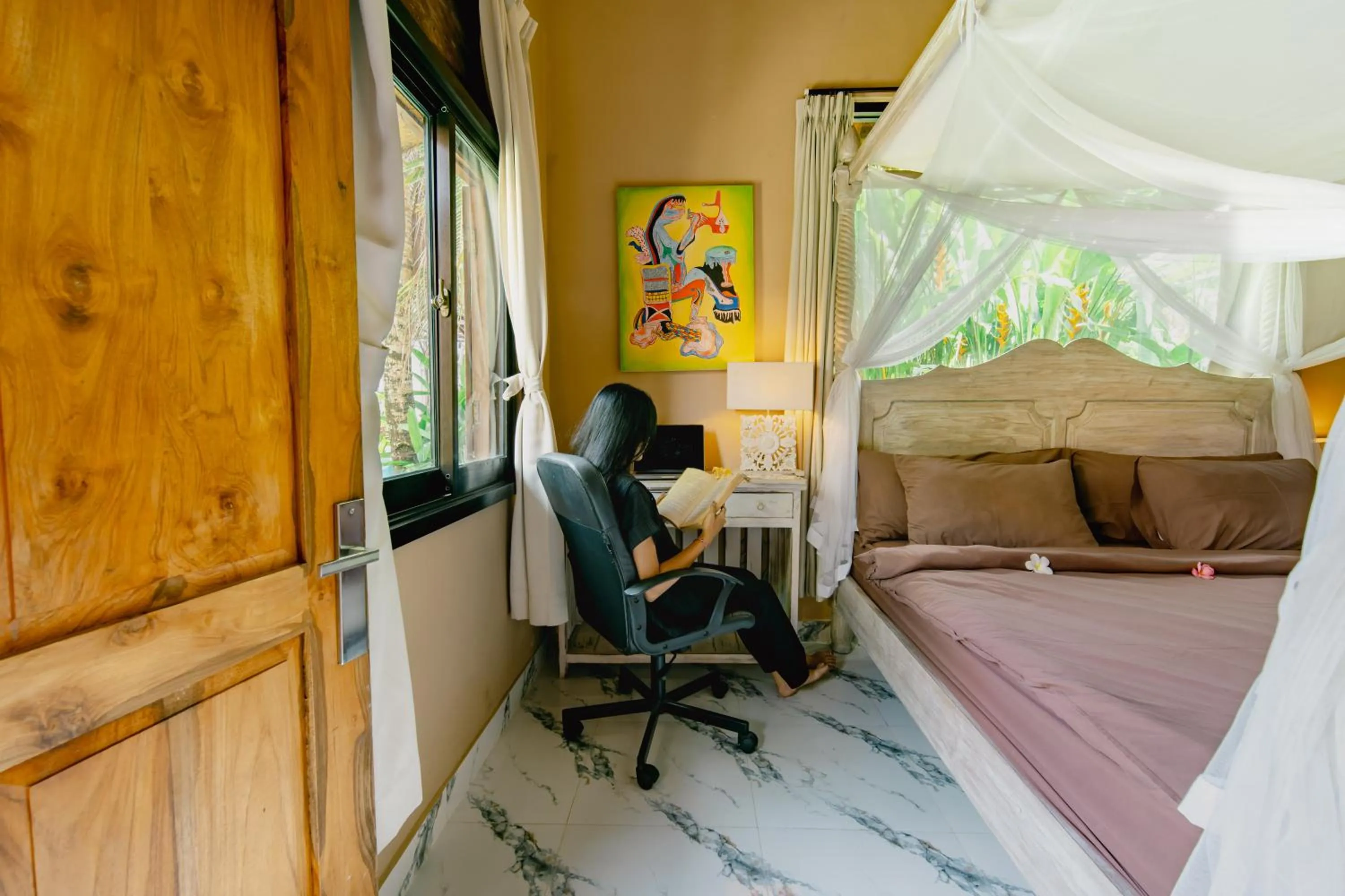 Seating area in The Onion Collective