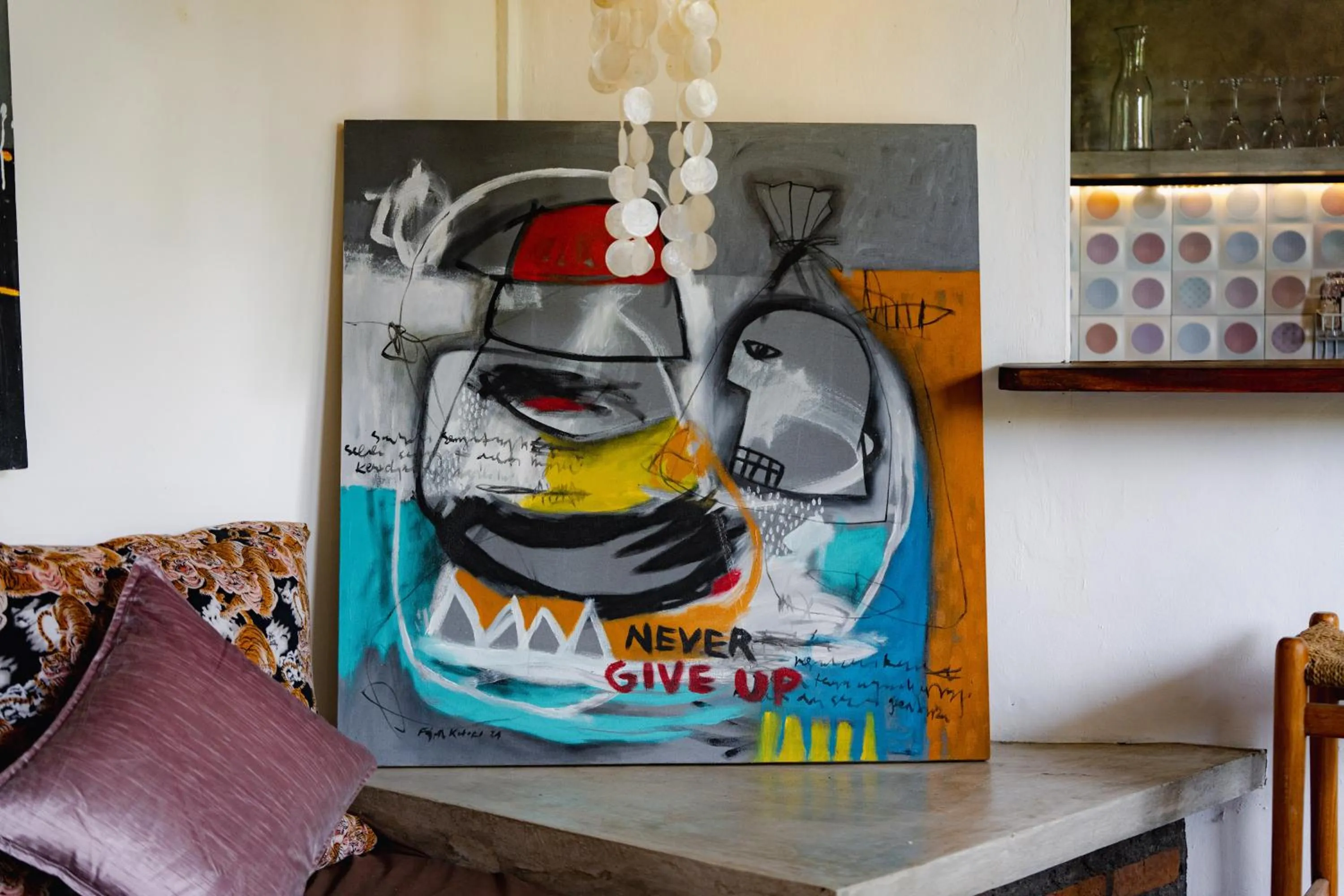 Decorative detail in The Onion Collective