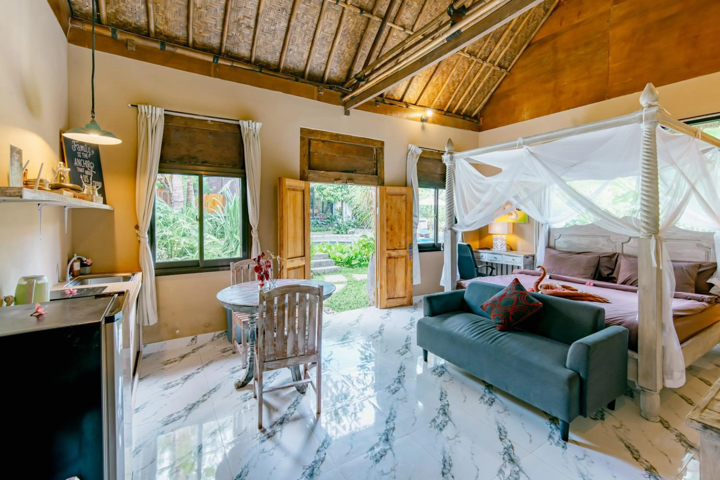 Bed in The Onion Collective