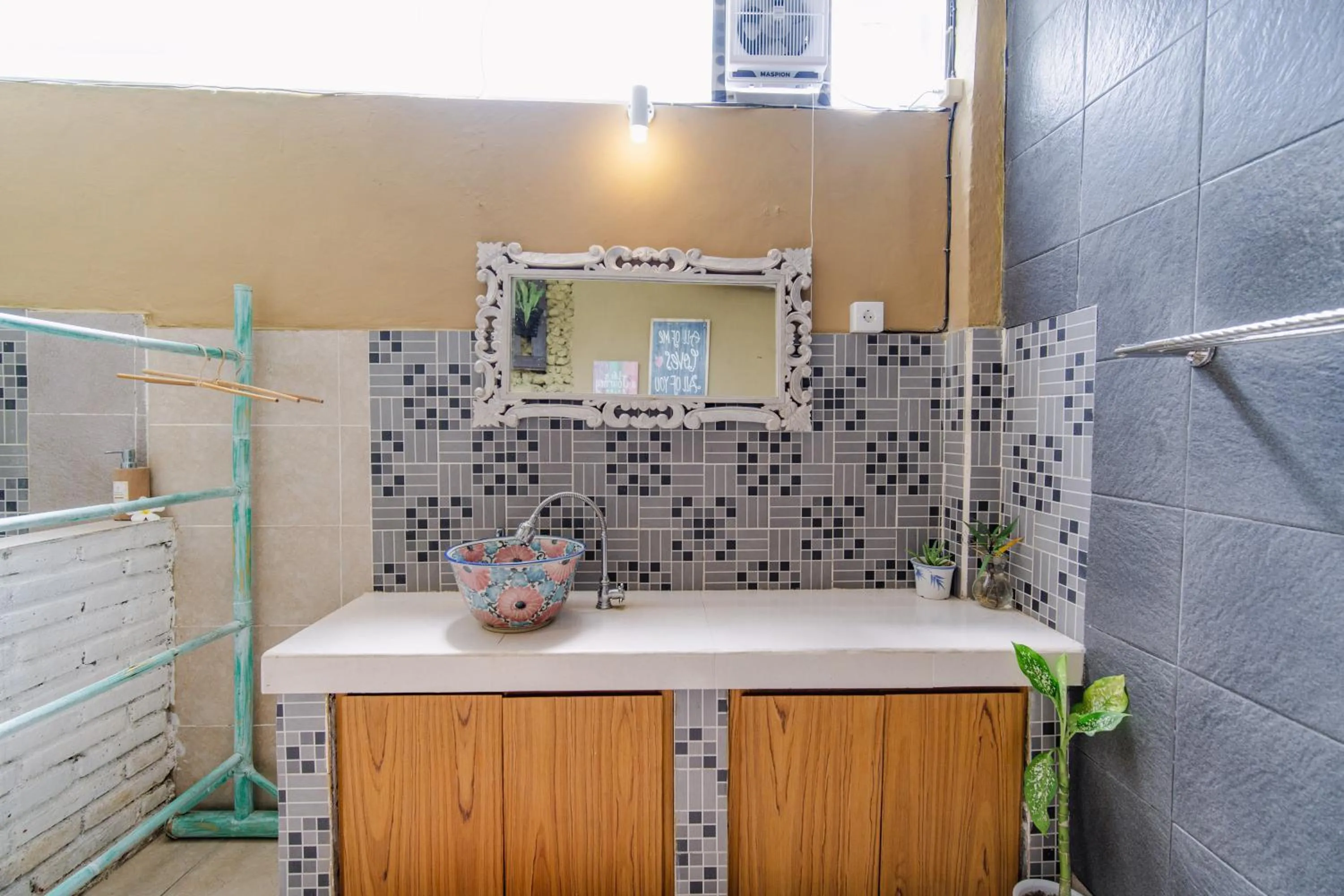 Shower in The Onion Collective