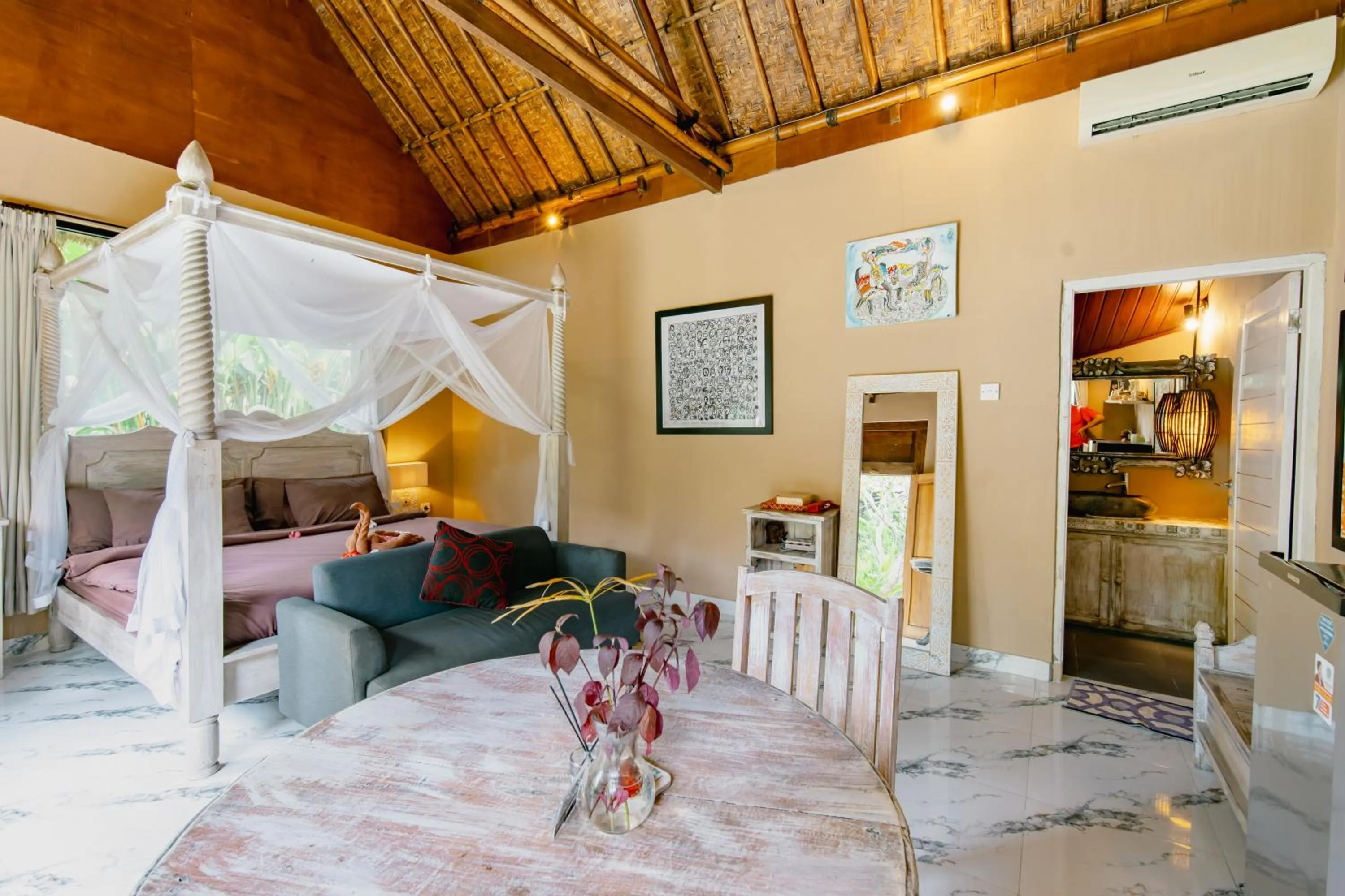 Bed in The Onion Collective