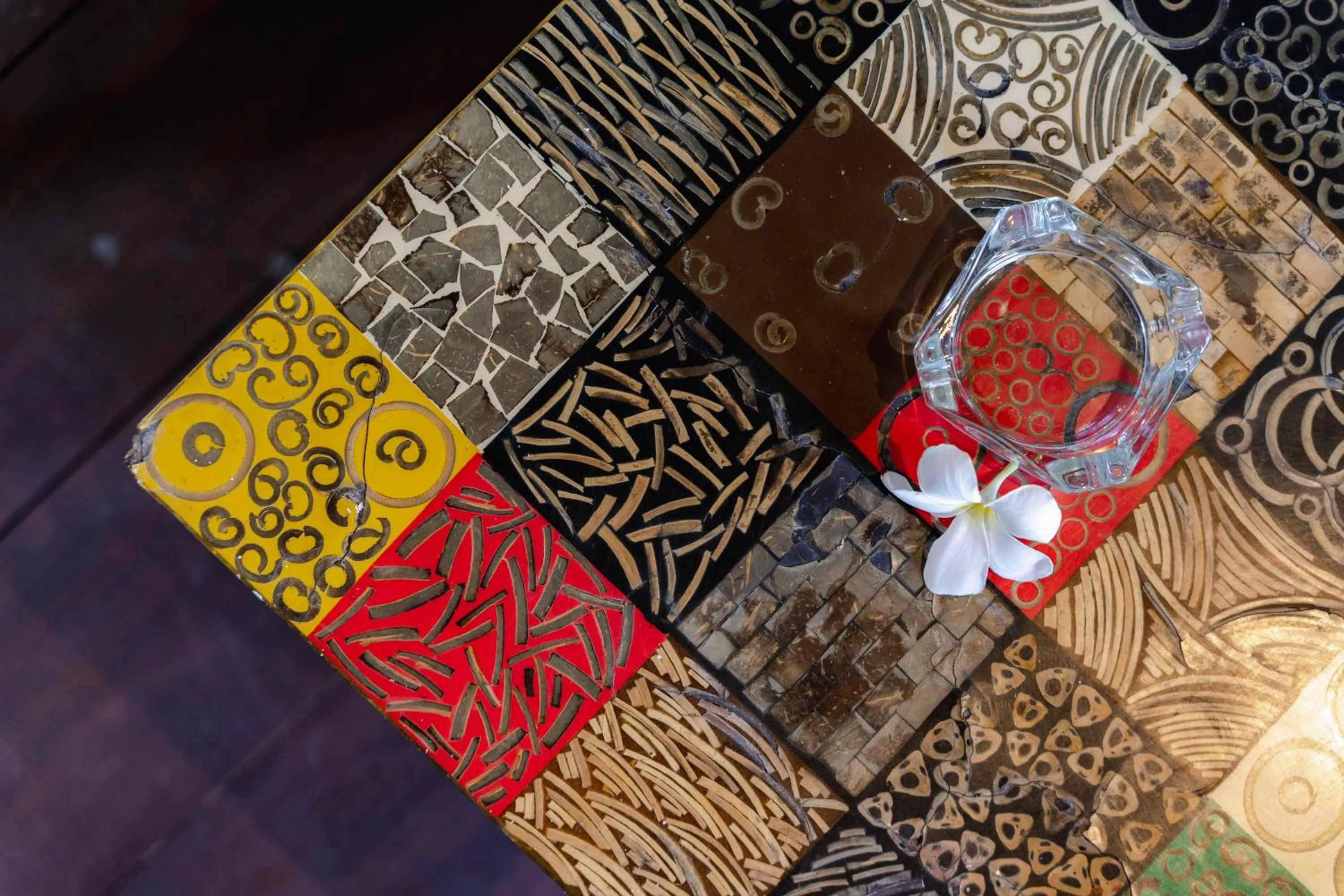 Decorative detail in The Onion Collective