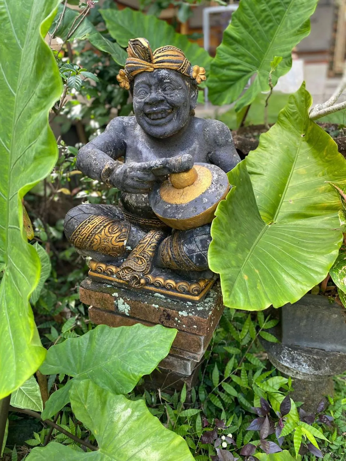 Decorative detail in Bagus Homestay