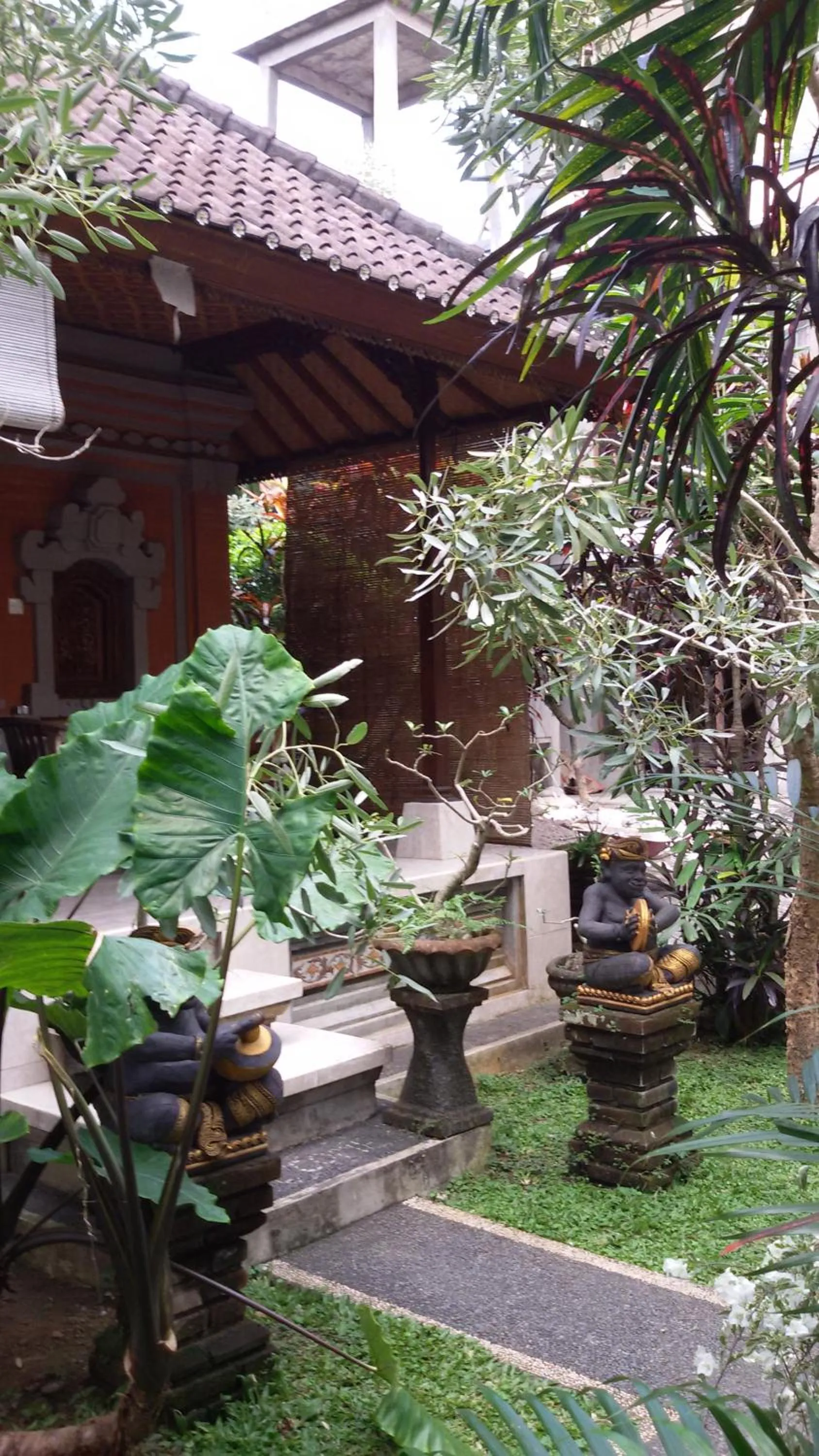 Garden in Bagus Homestay