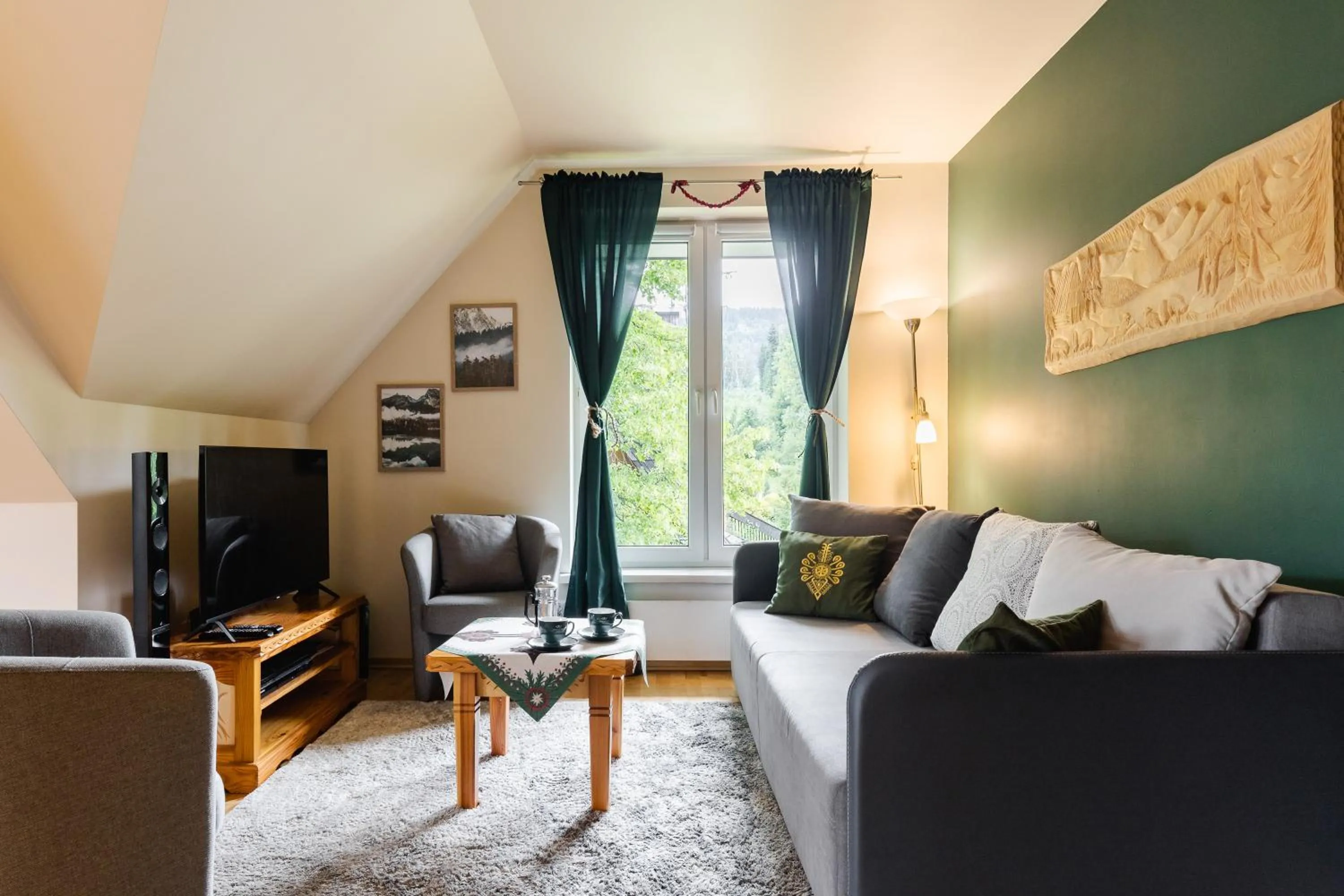 TV and multimedia in Apartamenty Butorowy Zakopane
