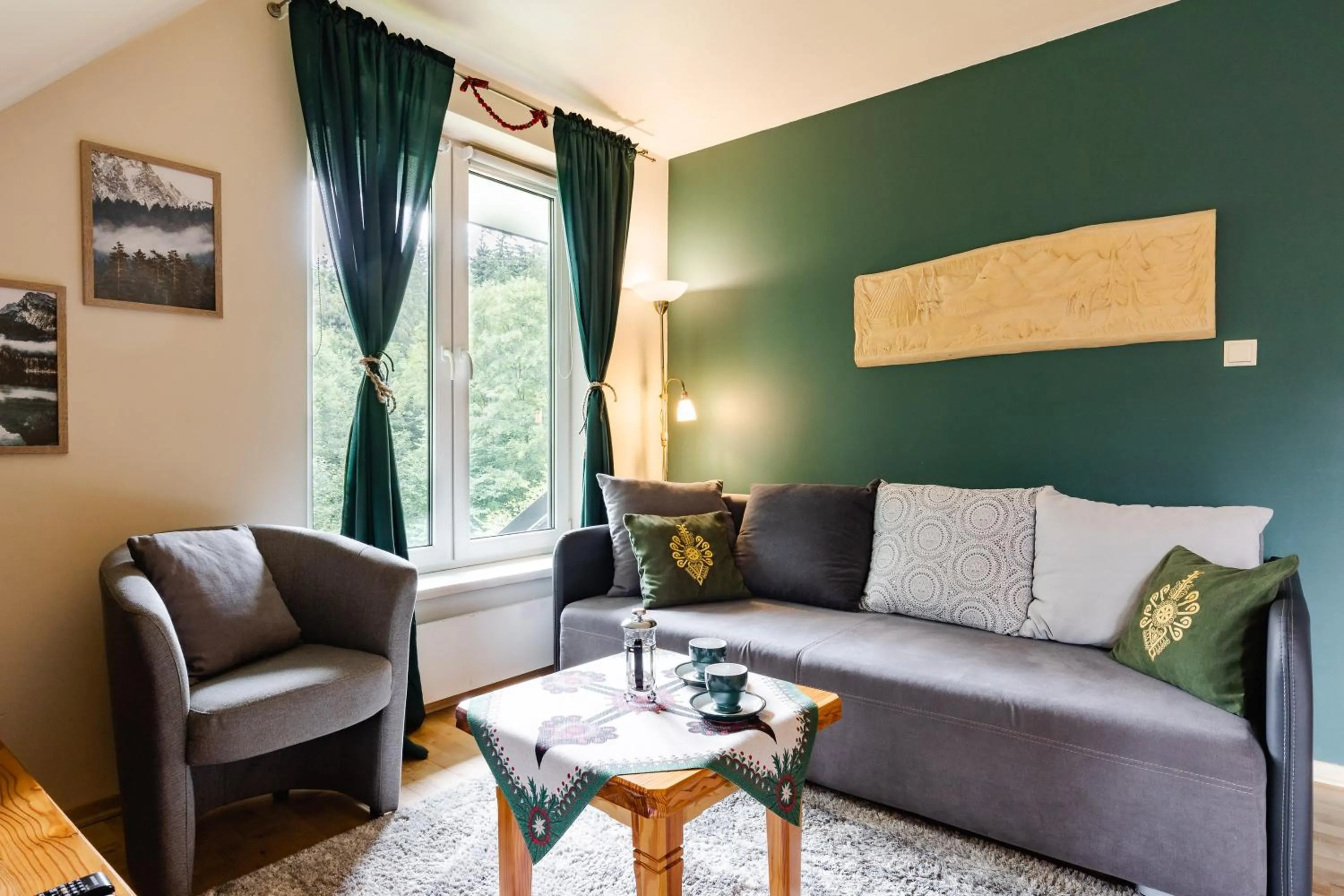 Living room in Apartamenty Butorowy Zakopane