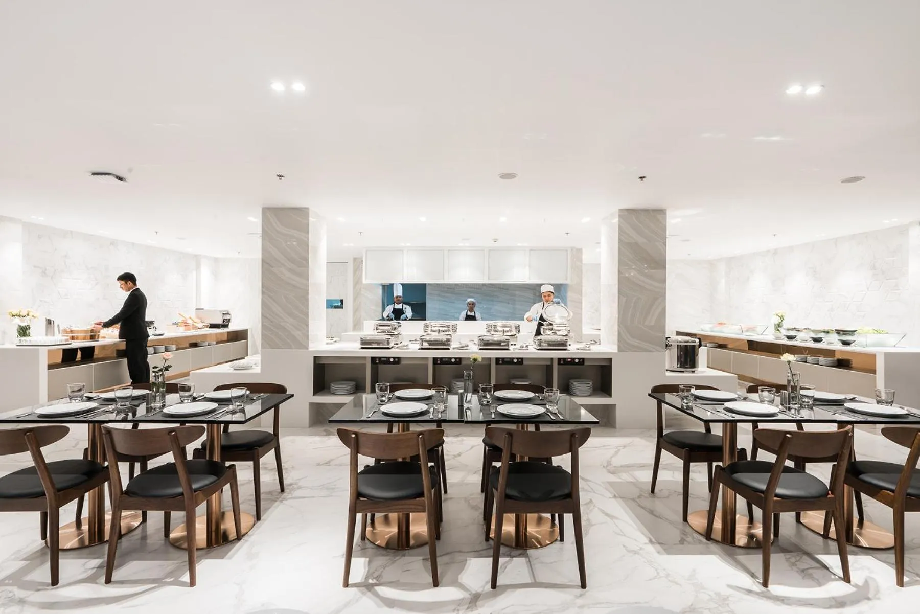 Breakfast in Hotel JAL City Bangkok