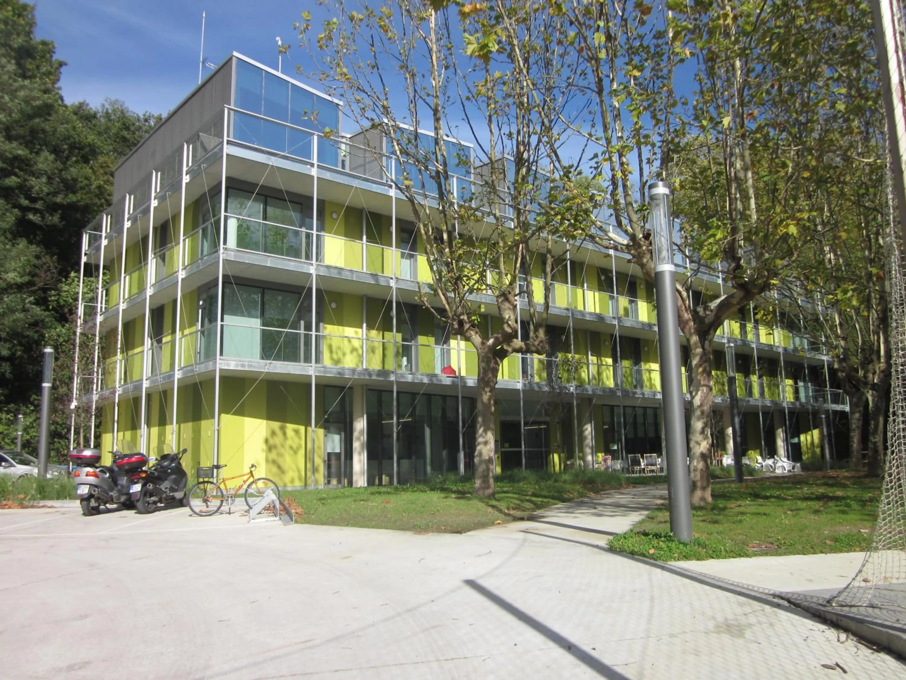 Garden in UBA Hostel