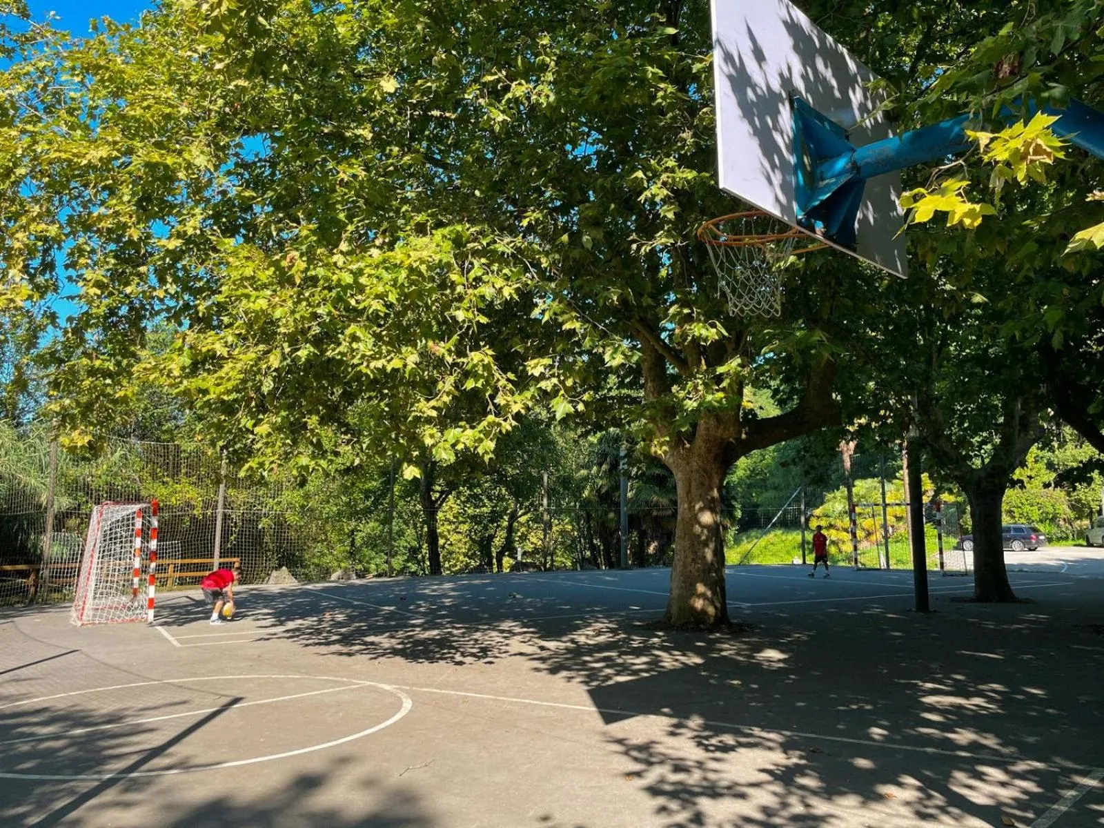 Garden in UBA Hostel
