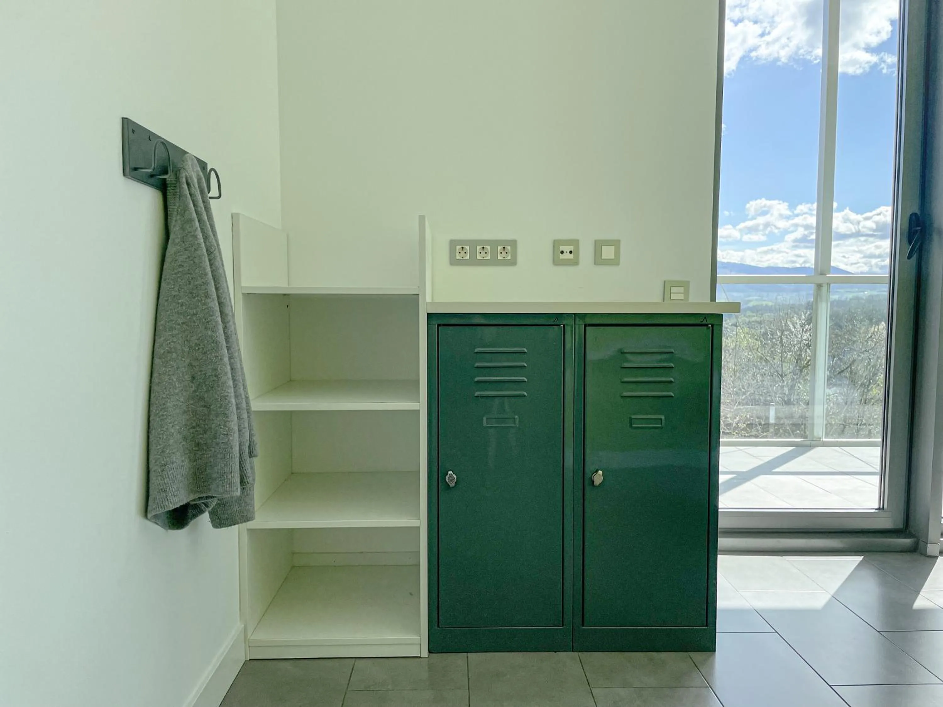 wardrobe in UBA Hostel