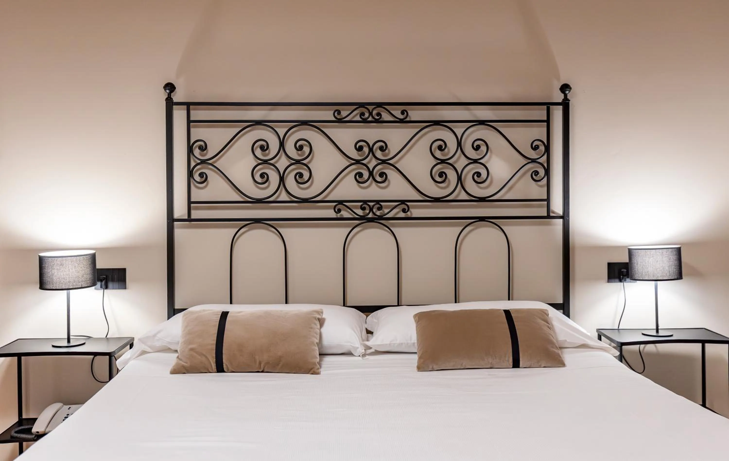 Bed in Hotel San Marco