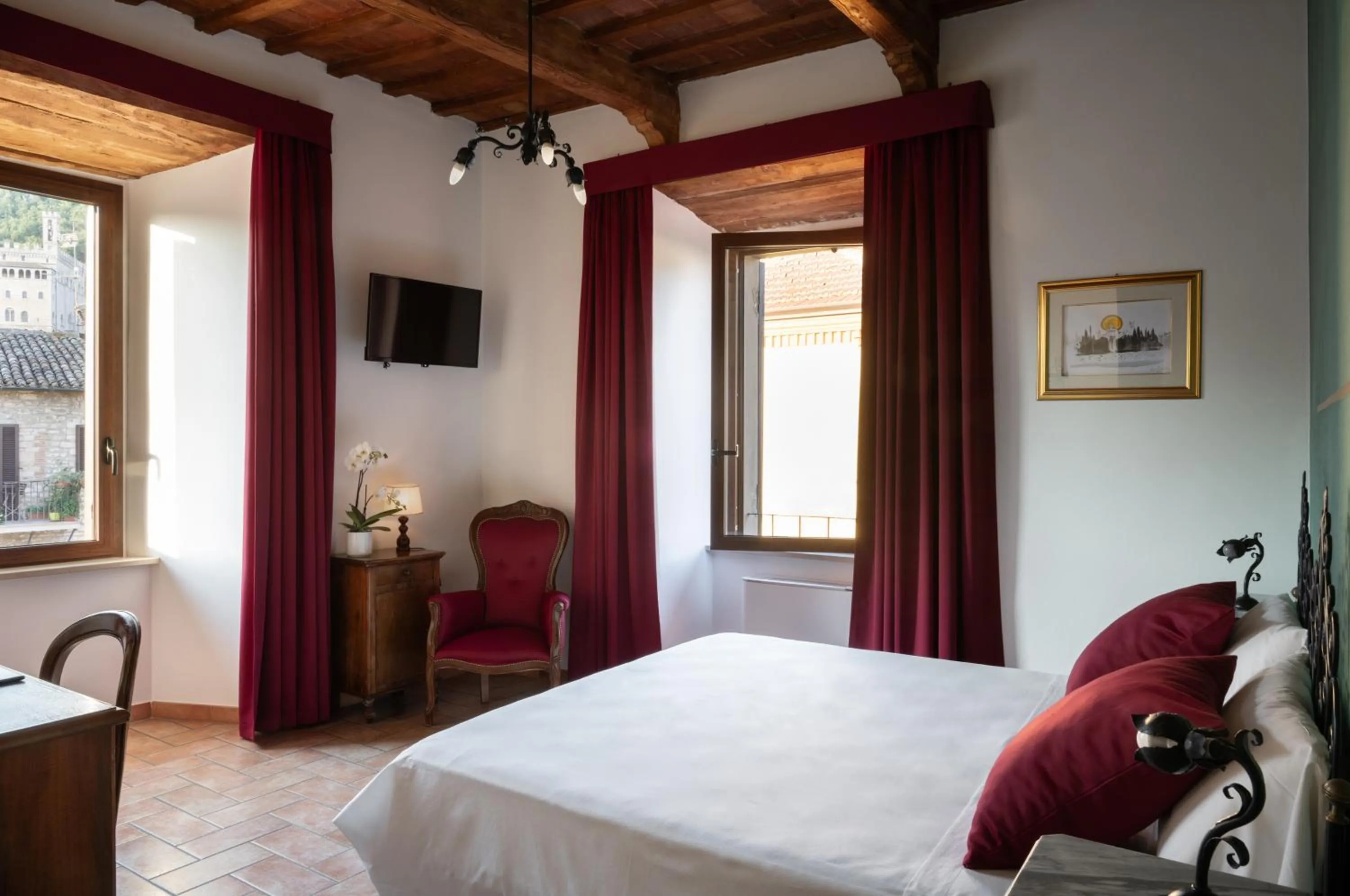 Bedroom, Bed in Hotel San Marco