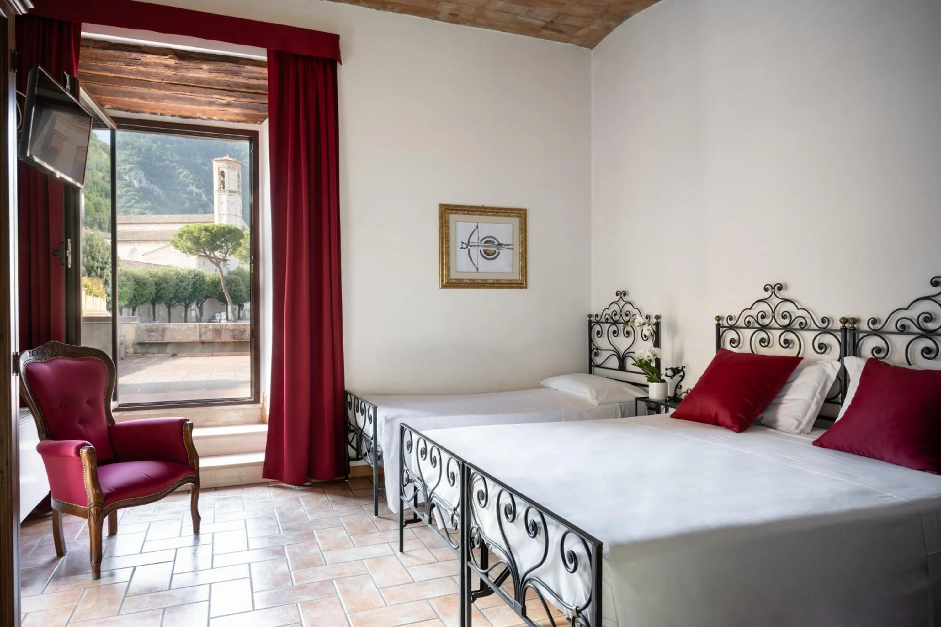 Bedroom, Bed in Hotel San Marco