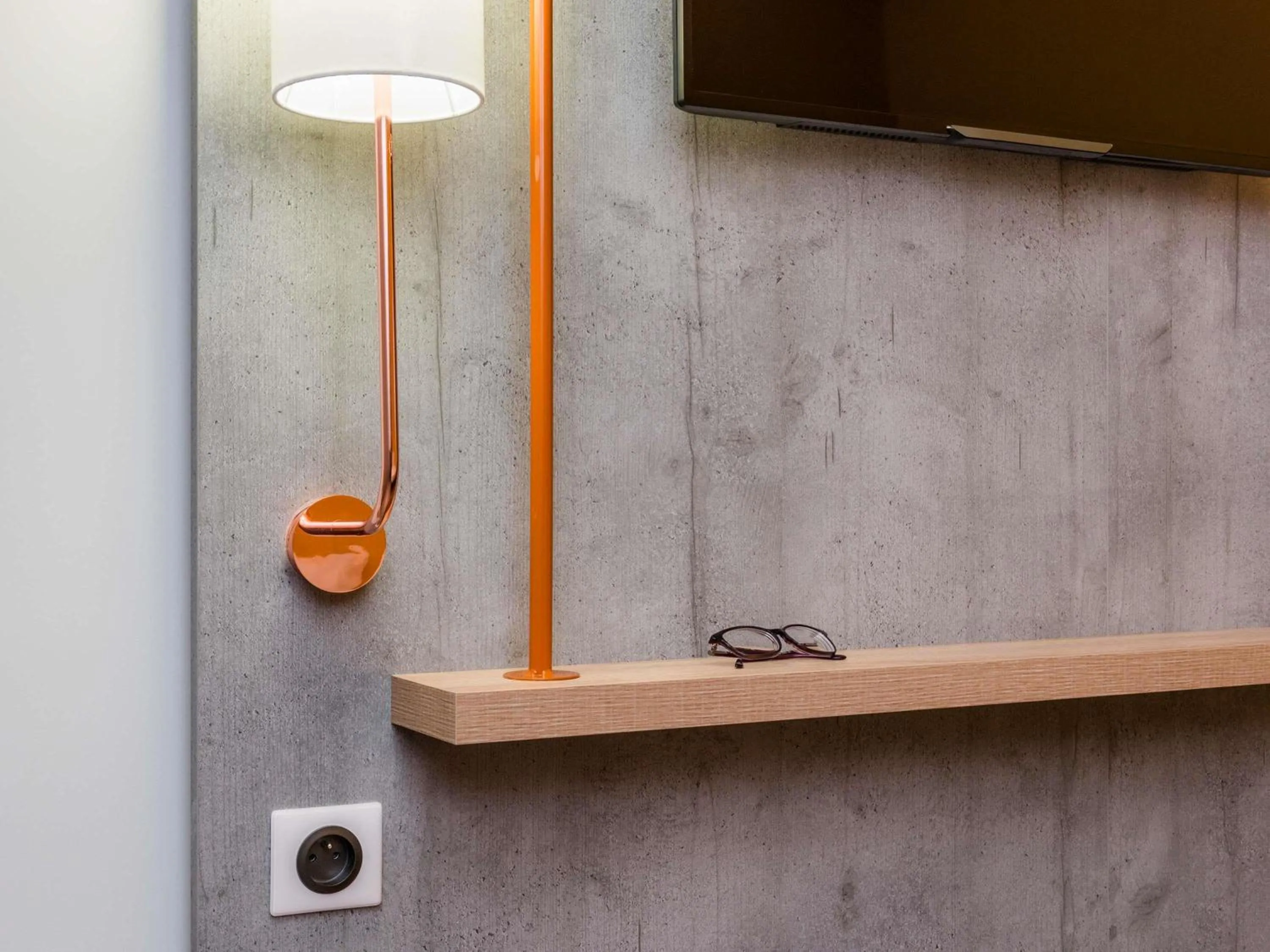 Bedroom in ibis budget Strasbourg La Vigie