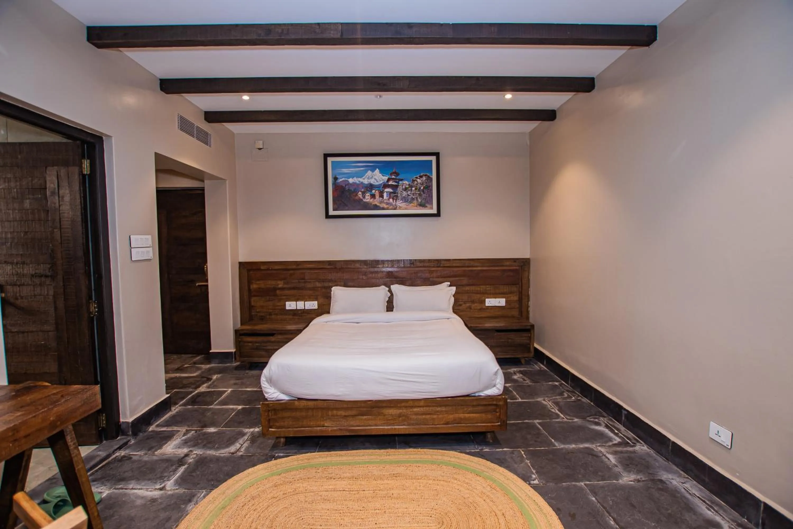 Bed in Raniban Retreat