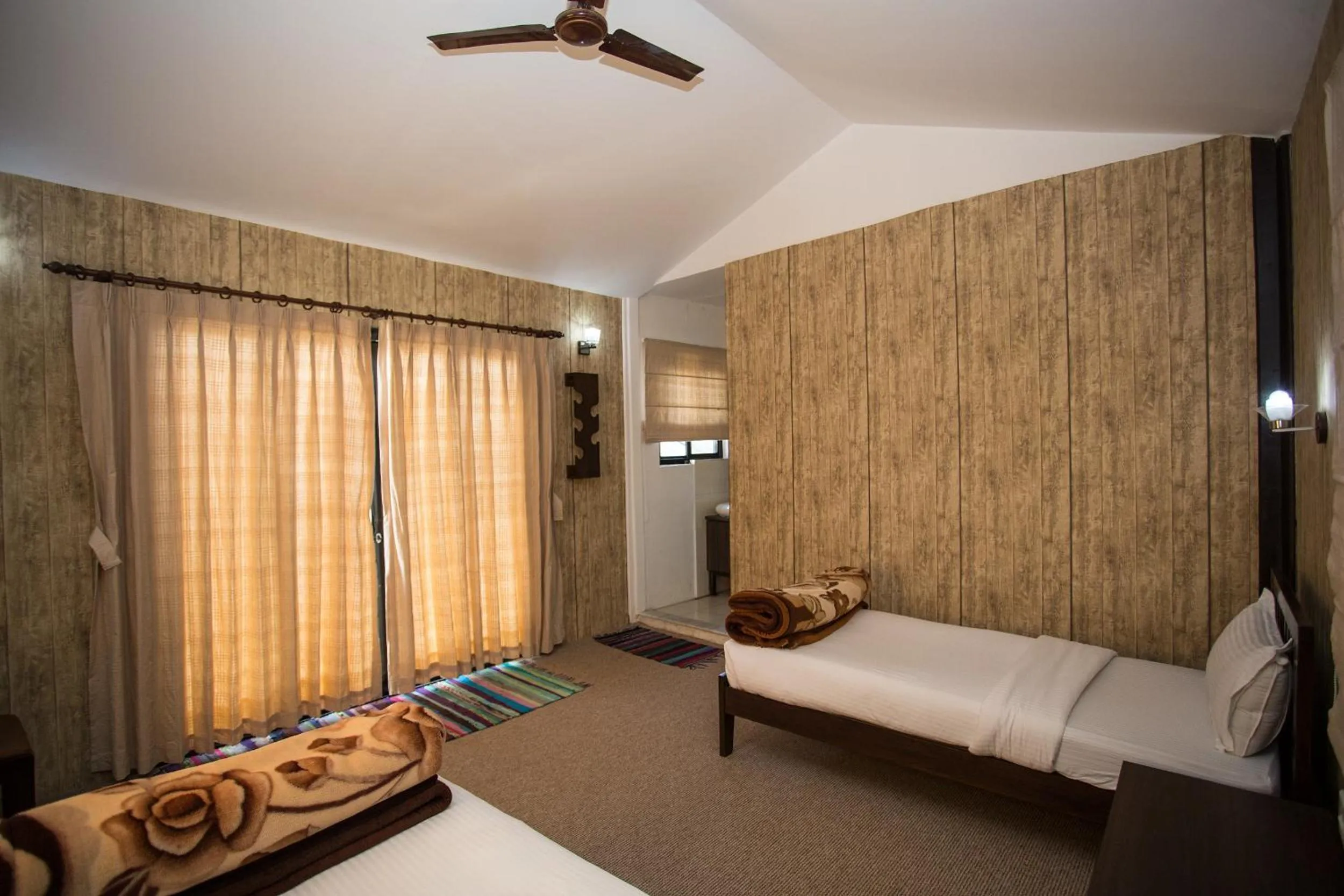 Decorative detail, Bed in Raniban Retreat