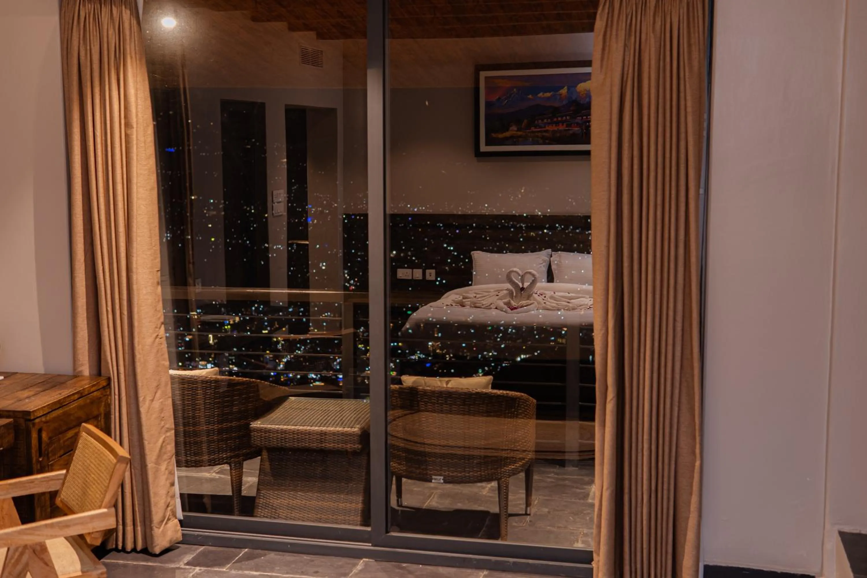 Bedroom, Bed in Raniban Retreat