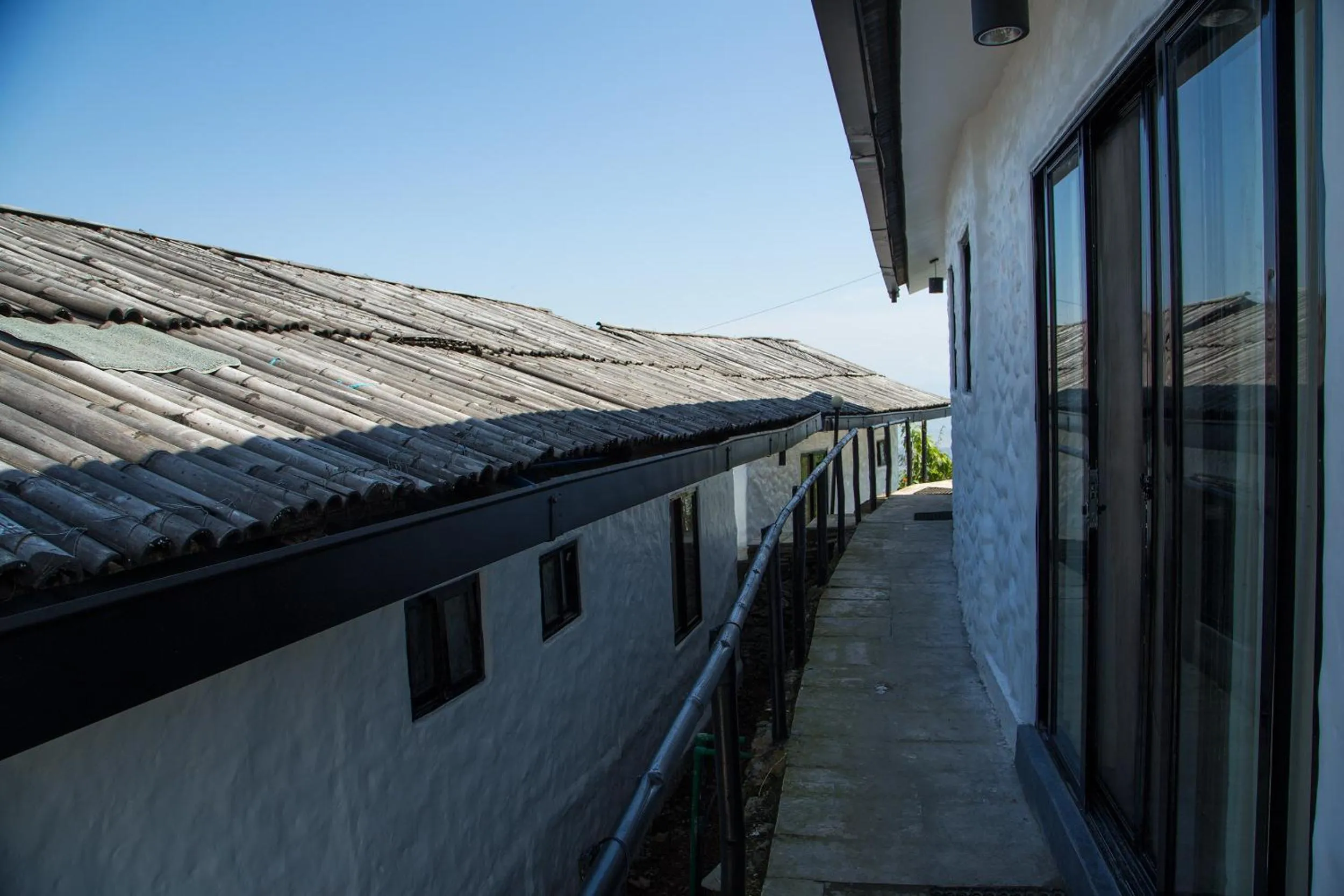 Facade/entrance in Raniban Retreat