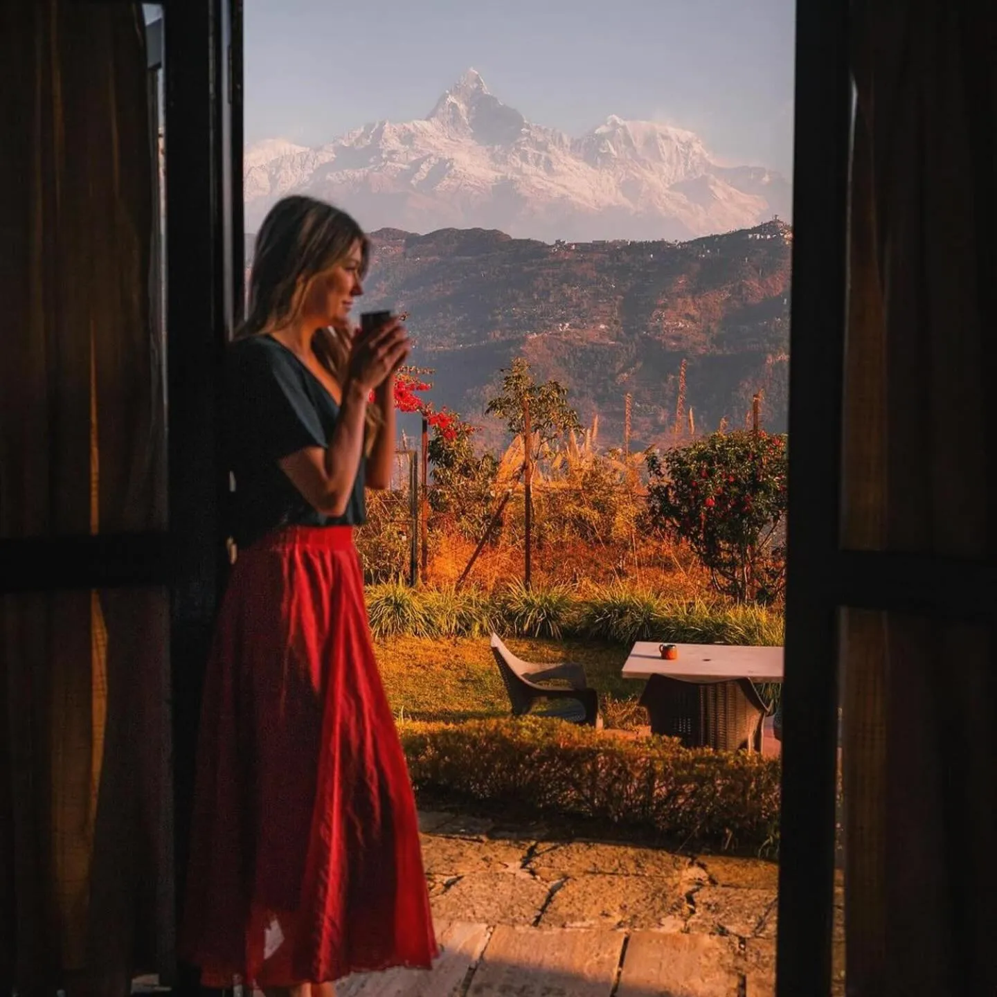 Mountain view in Raniban Retreat