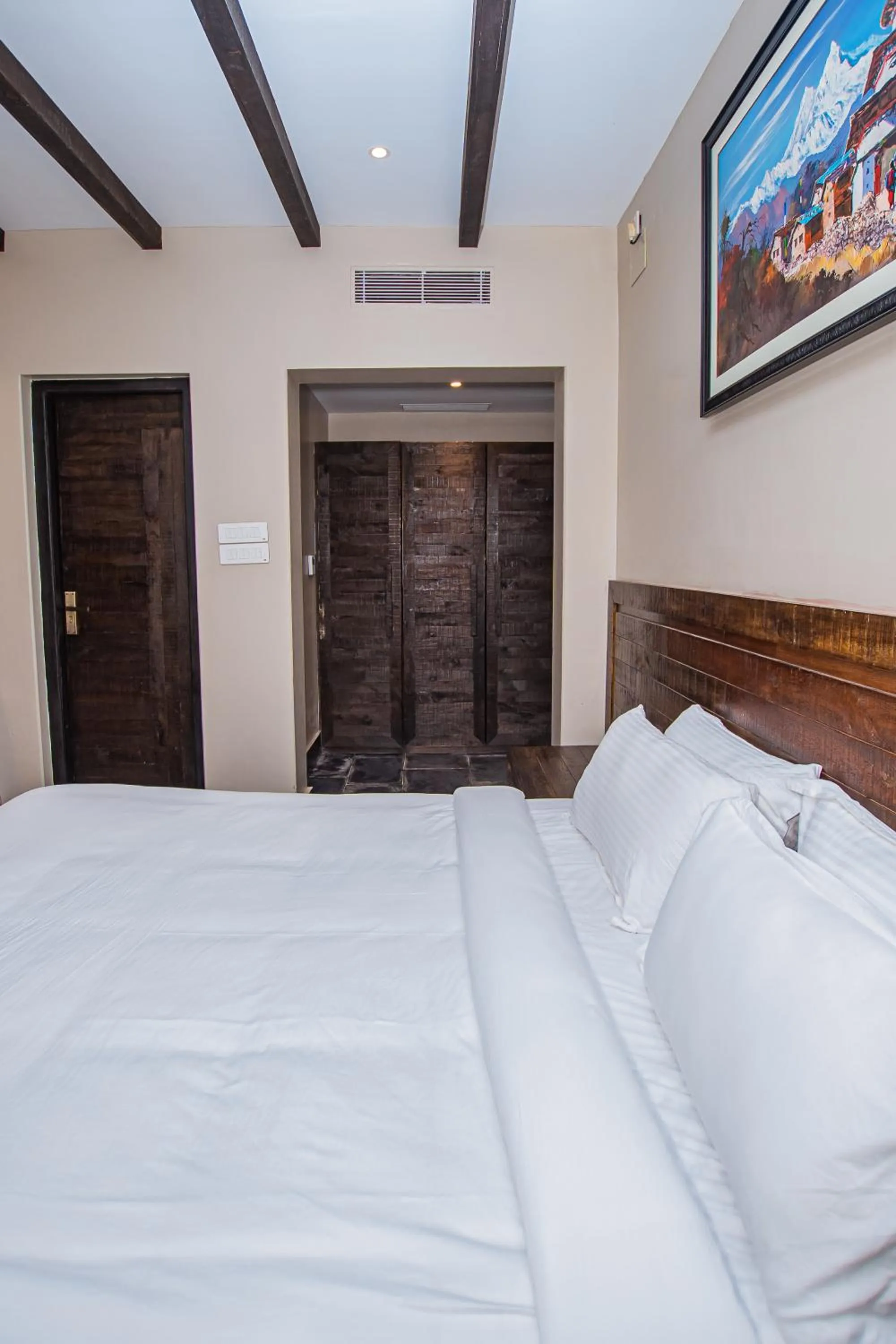 Bed in Raniban Retreat