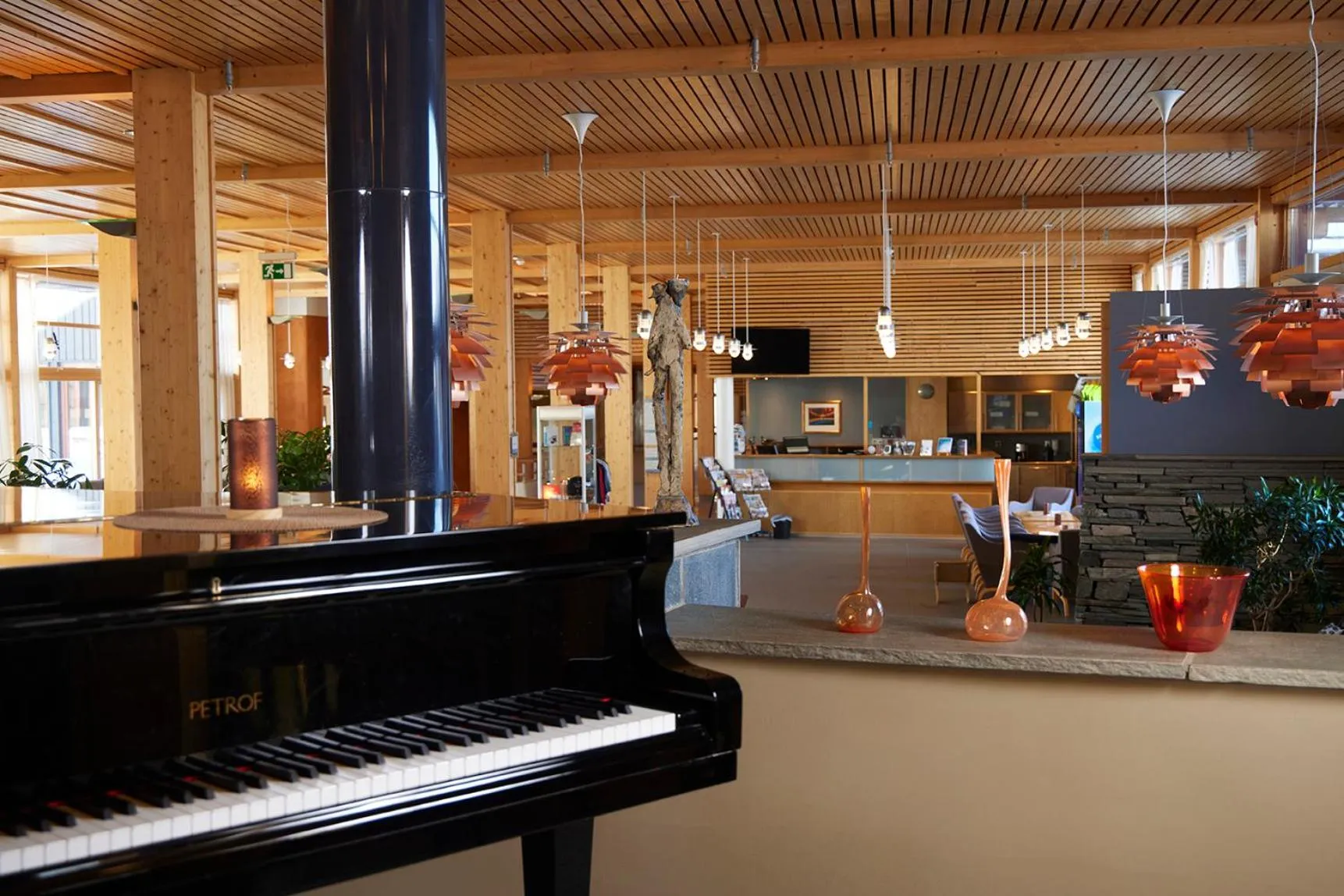 Lobby or reception in Unicare Røros Gjesteovernatting