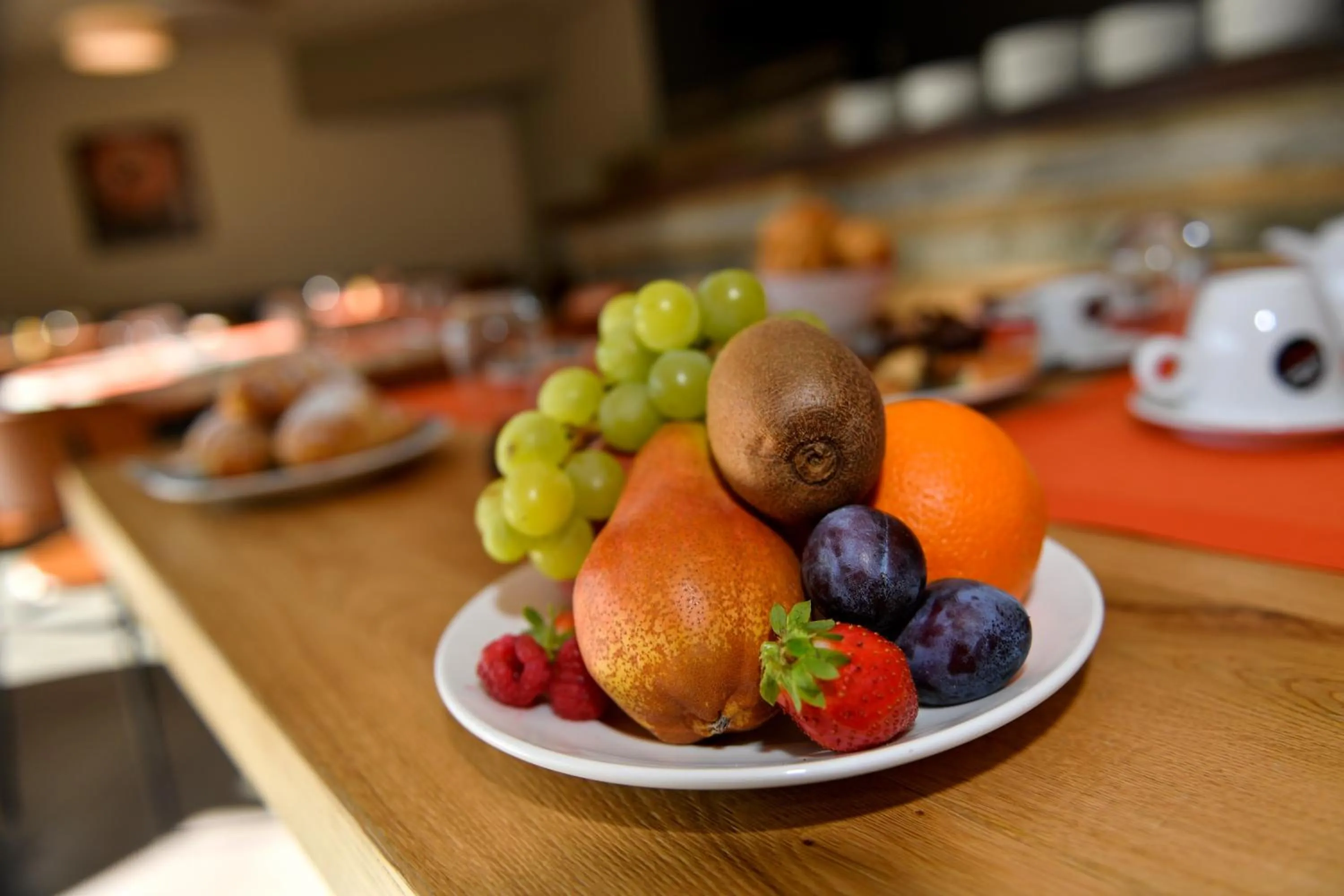 Food and drinks in Du Parc Hotel