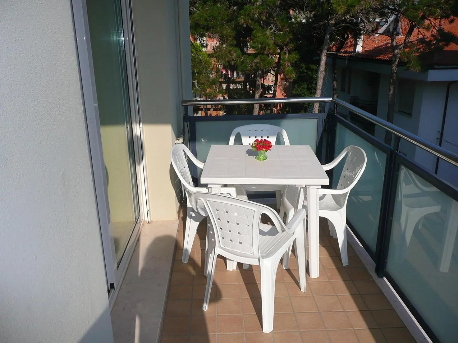 Balcony/Terrace in Residence Solemar - Agenzia Cocal