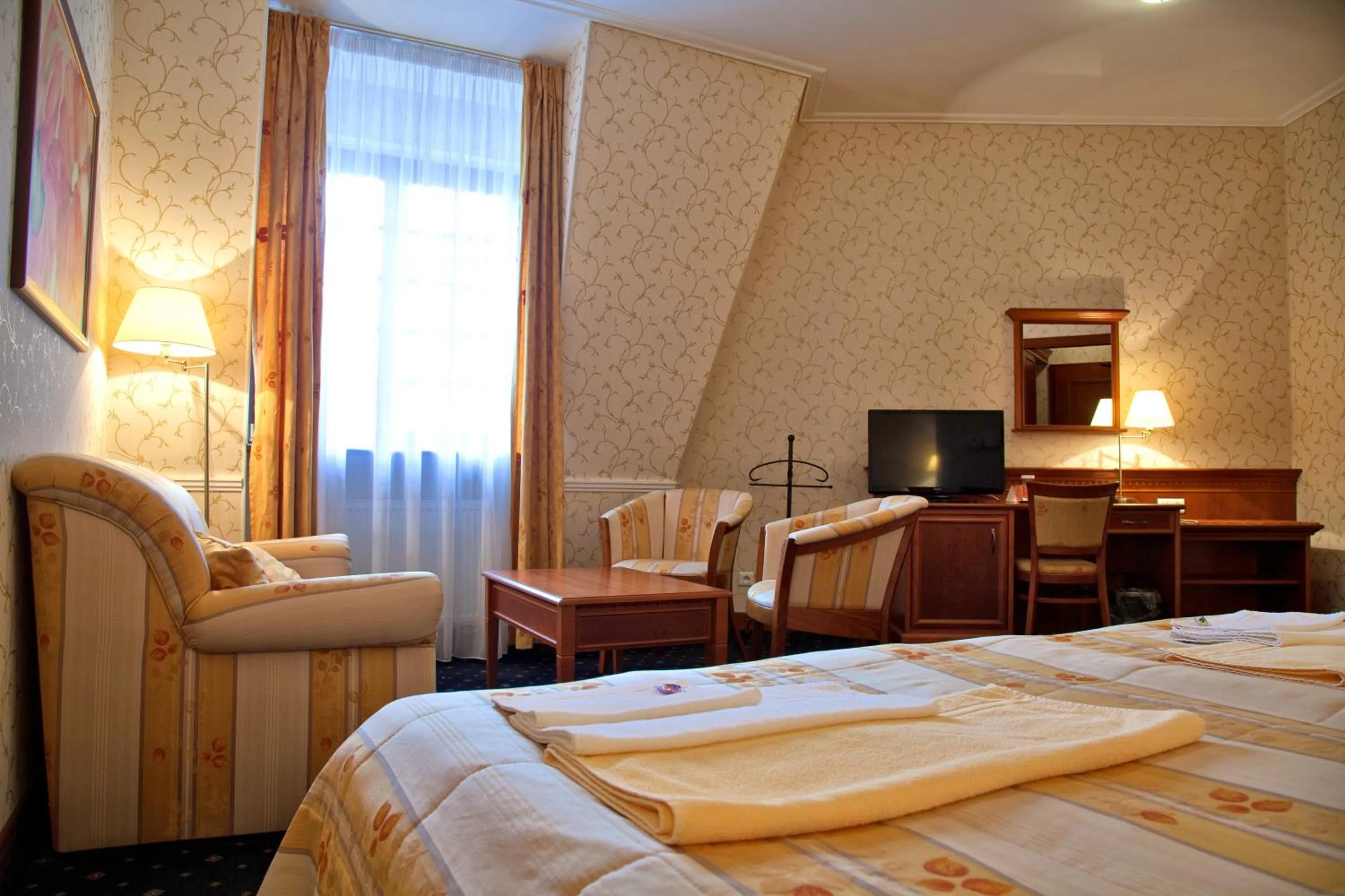 Bed in Hotel sv. Ludmila