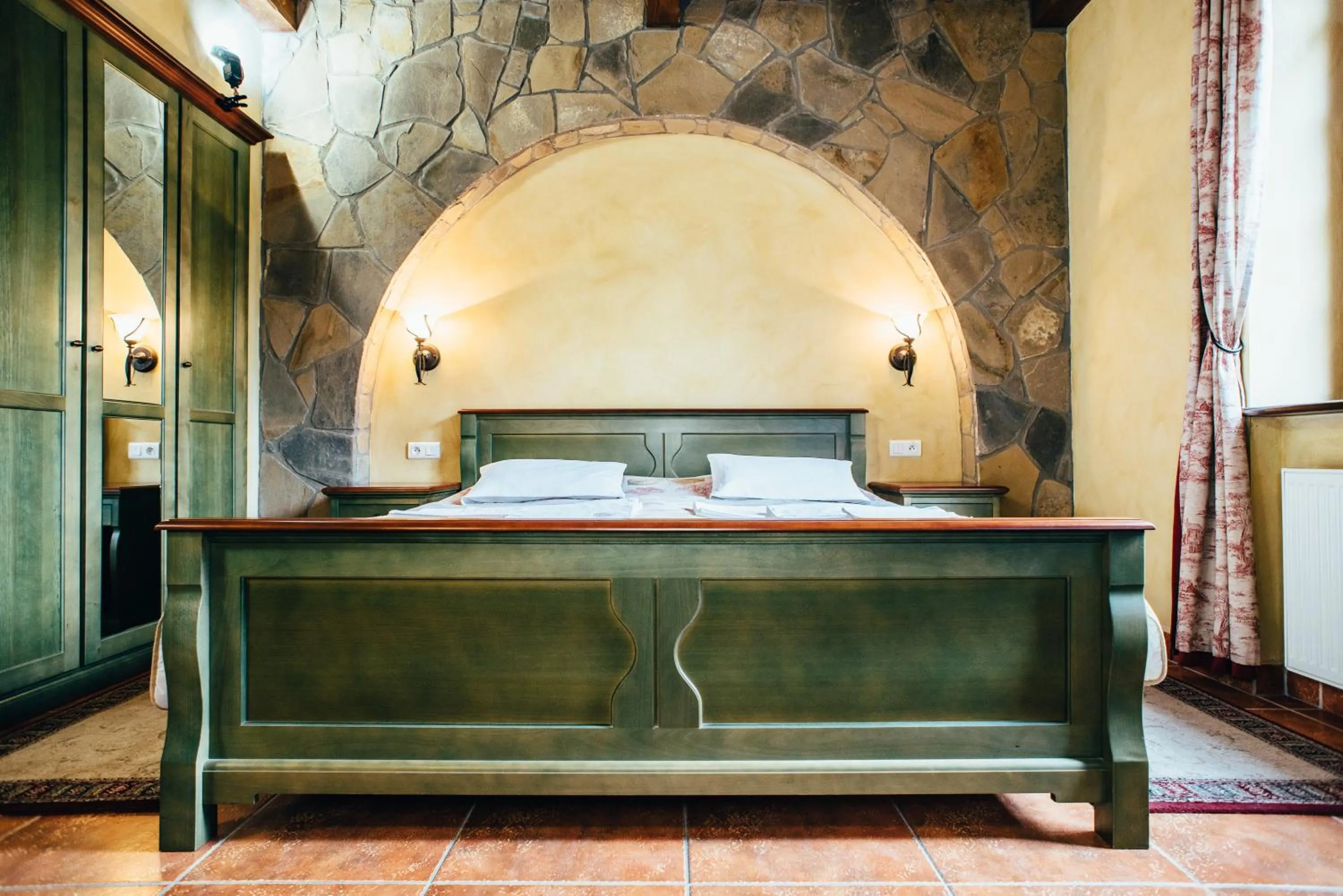 Bed in Hotel sv. Ludmila