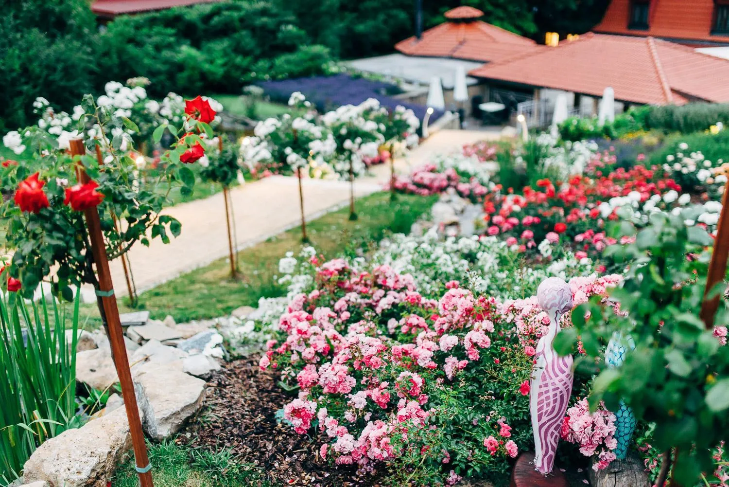 Garden in Hotel sv. Ludmila