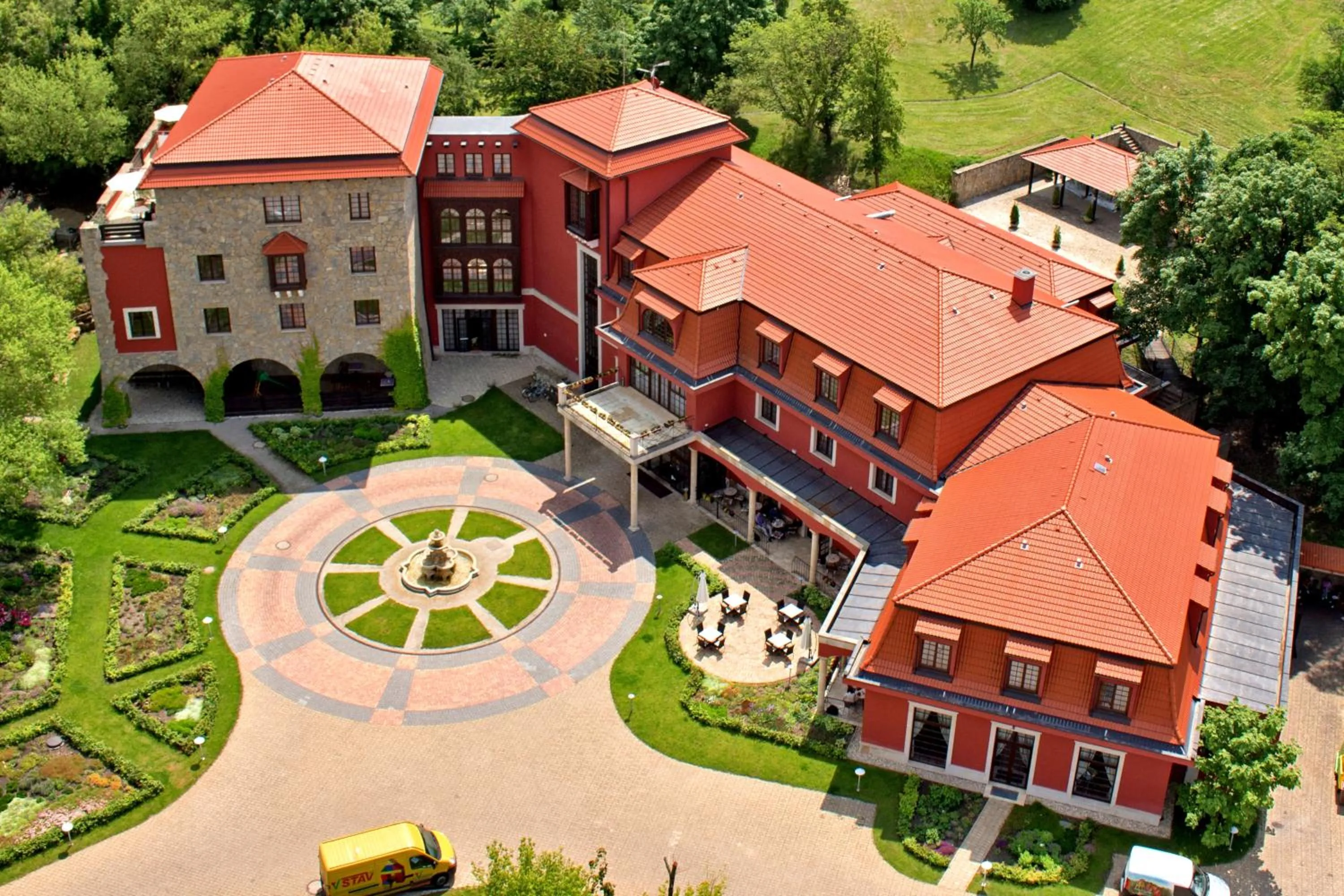 Off site, Bird's-eye View in Hotel sv. Ludmila