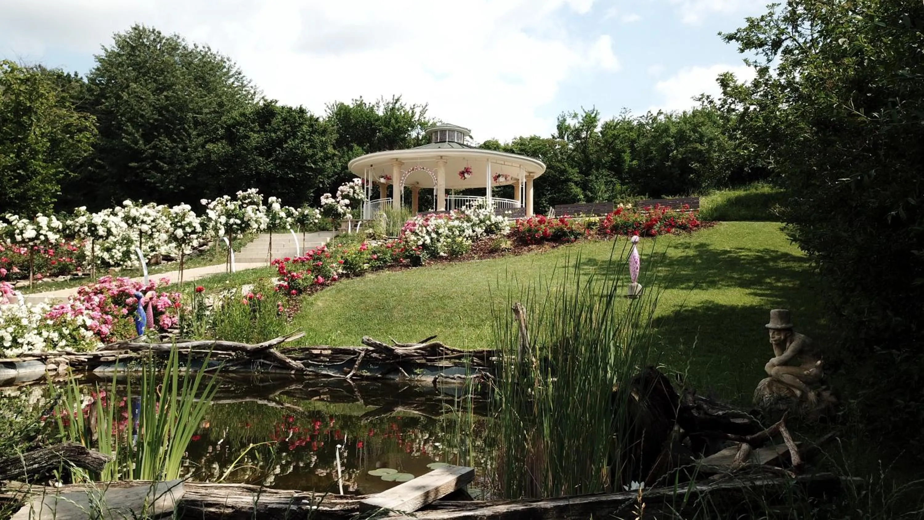 Garden in Hotel sv. Ludmila