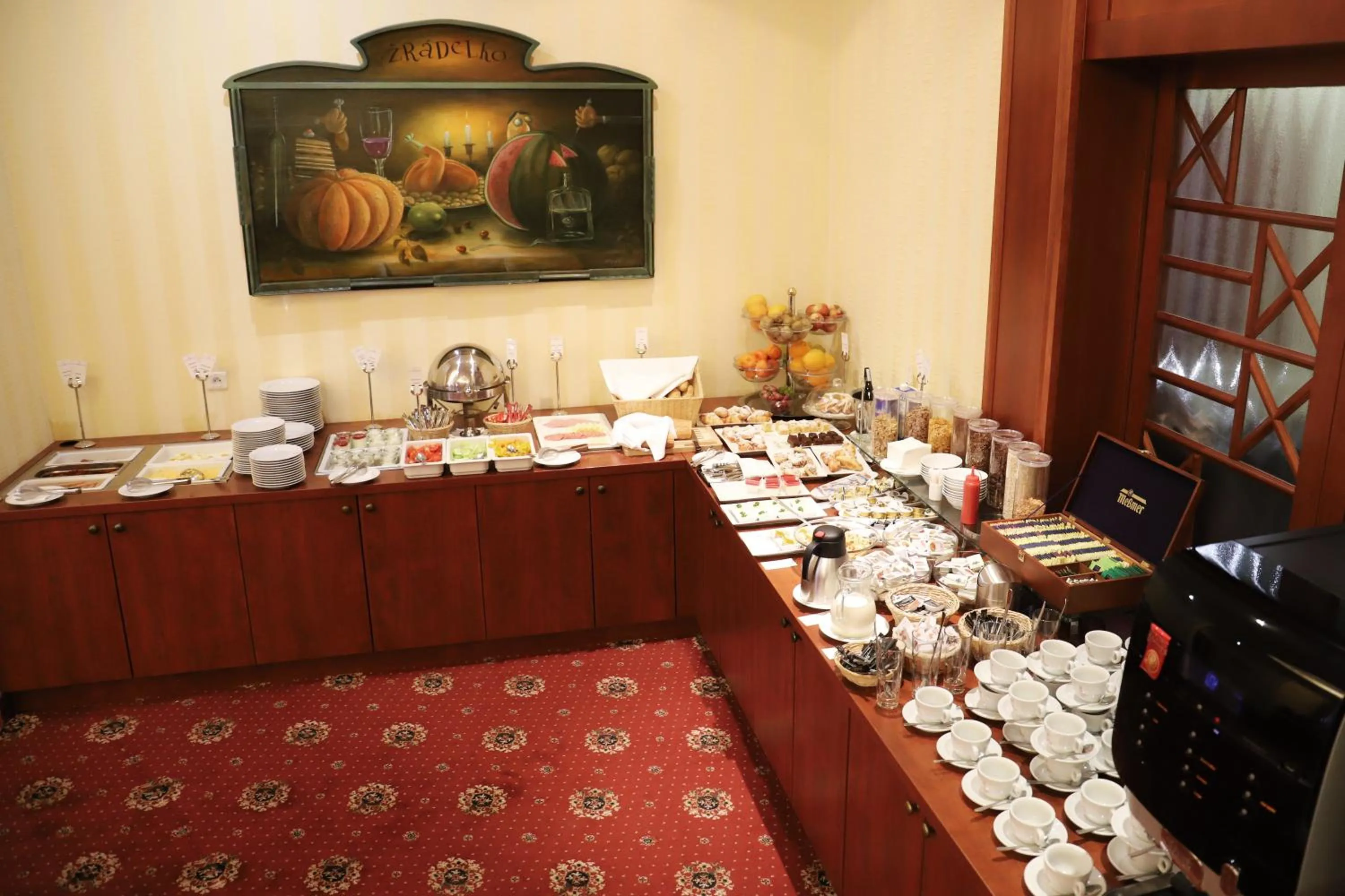 Breakfast, Restaurant/Places to Eat in Hotel sv. Ludmila