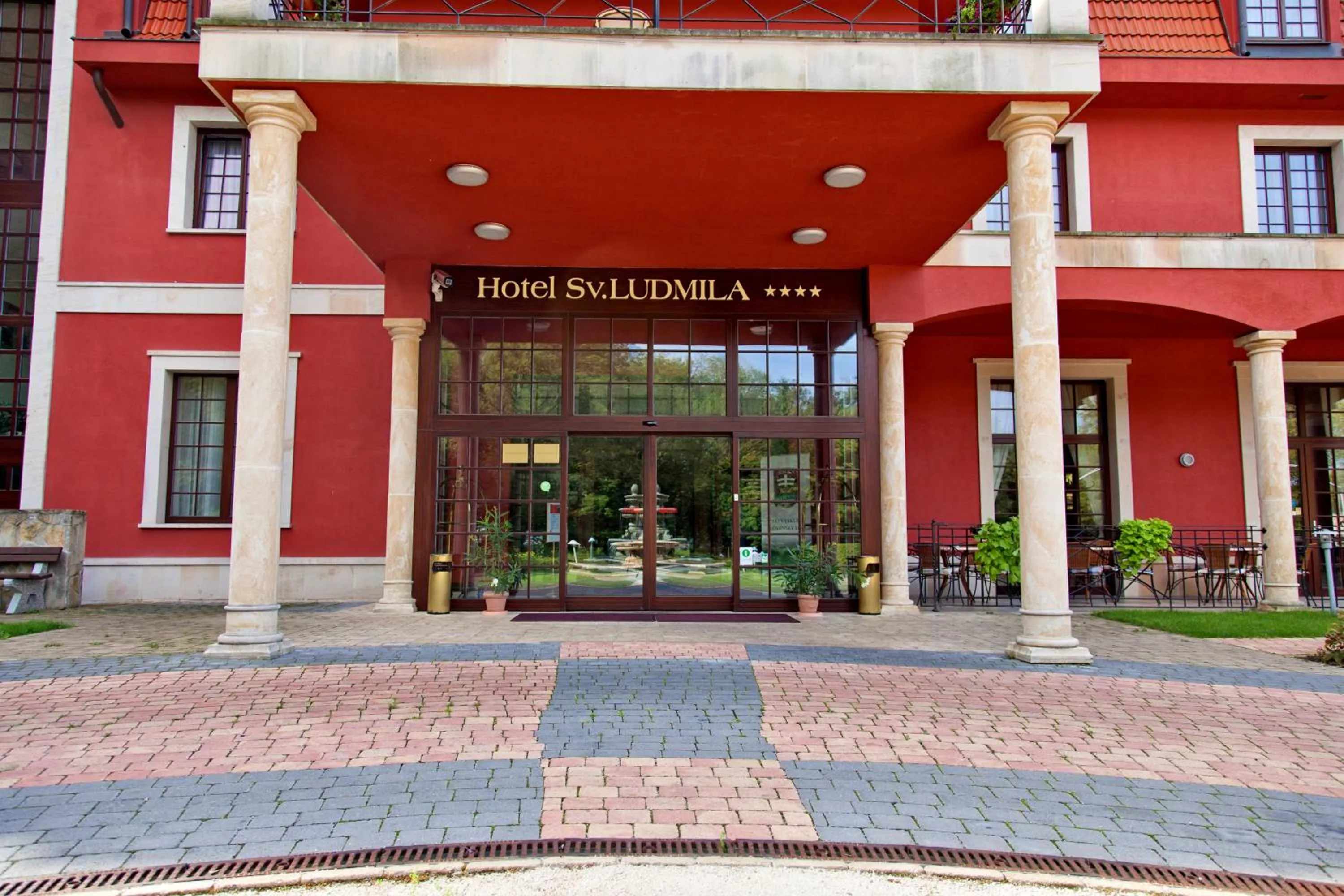 Facade/entrance in Hotel sv. Ludmila