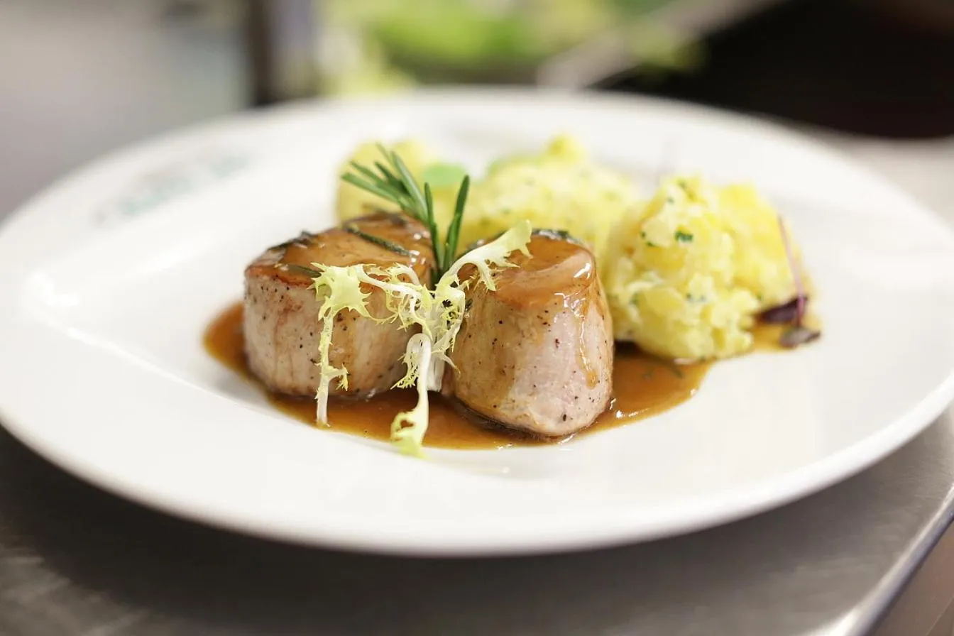 Food close-up in Hotel Auto Jas